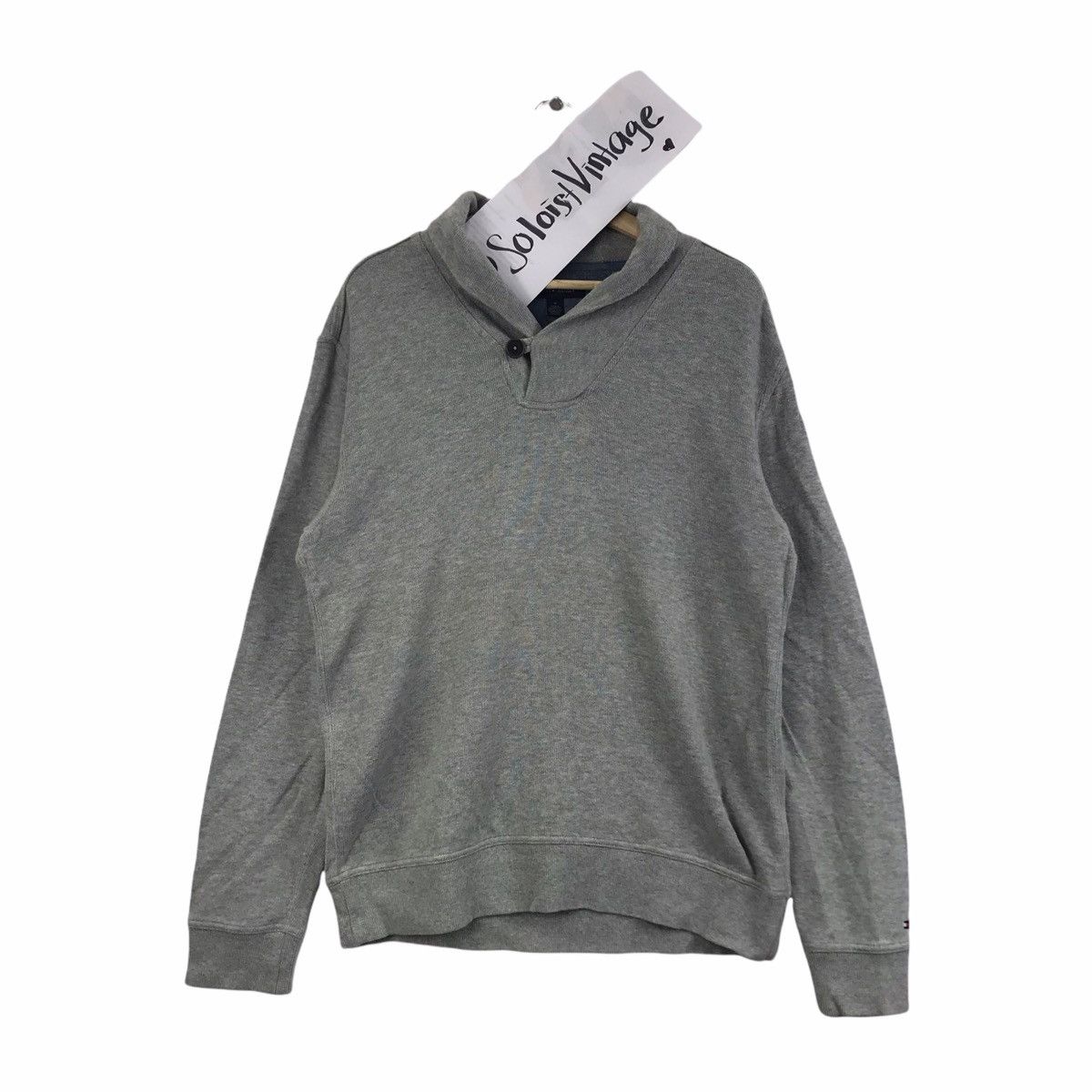 Tommy Hilfiger TOMMY HILFIGER Flag Plain Sweatshirt Size US M / EU 48-50 / 2 - 1 Thumbnail