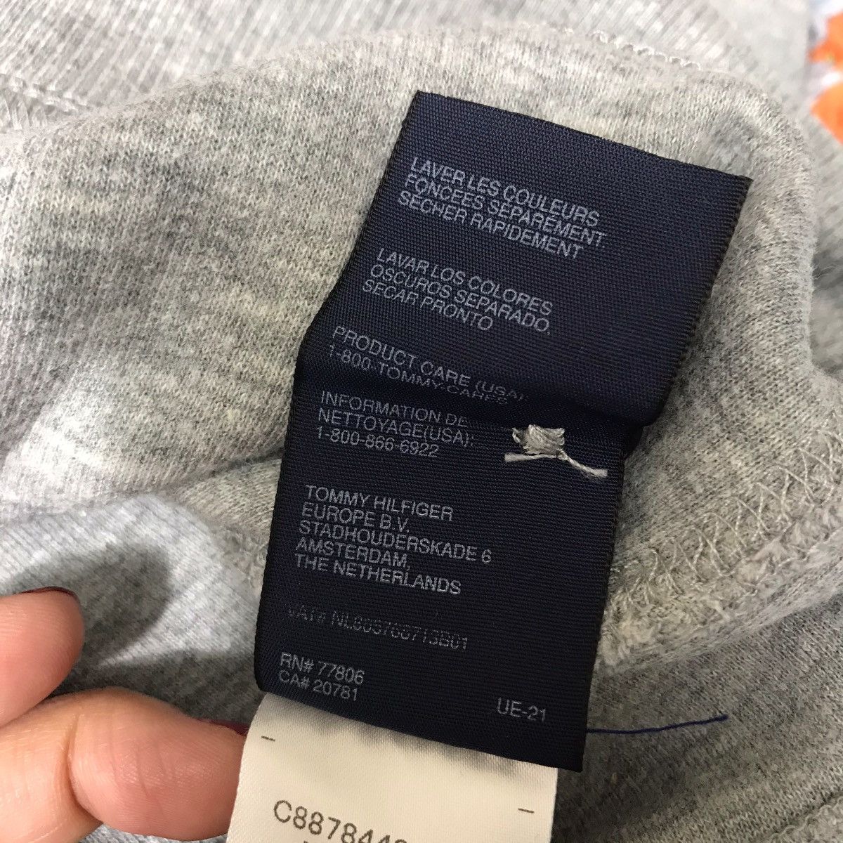 Tommy Hilfiger TOMMY HILFIGER Flag Plain Sweatshirt Size US M / EU 48-50 / 2 - 7 Thumbnail