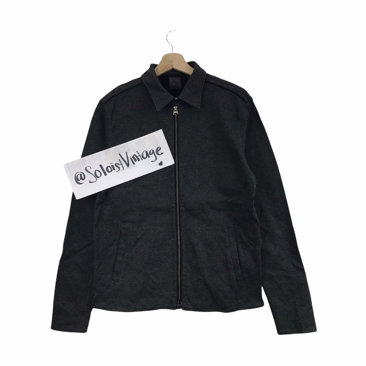 Calvin Klein CALVIN KLEIN CK Full Zipper Jacket Size US L / EU 52-54 / 3 - 1 Thumbnail