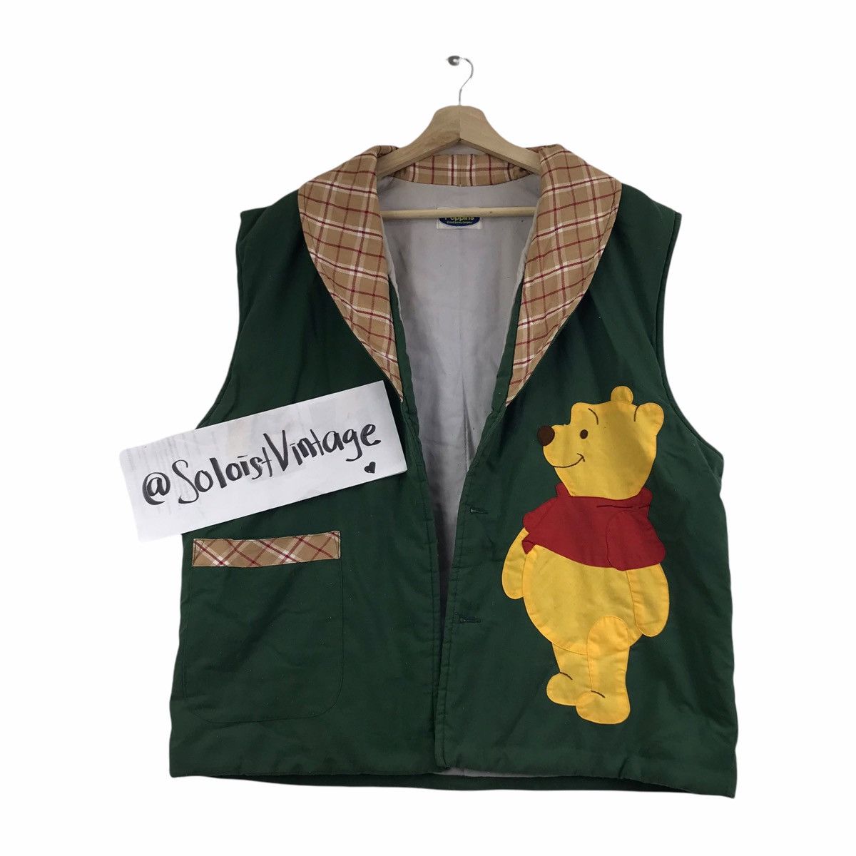 Disney POOH DISNEY Hollywood Green Sleveless Kimono Size US M / EU 48-50 / 2 - 1 Thumbnail
