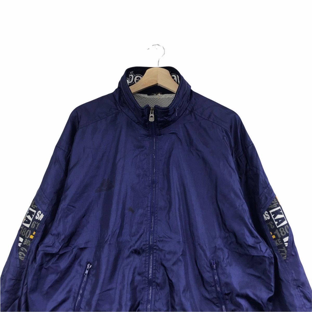 Kappa Vintage KAPPA SPORTSWEAR Windbreaker Jacket Size US L / EU 52-54 / 3 - 3 Thumbnail