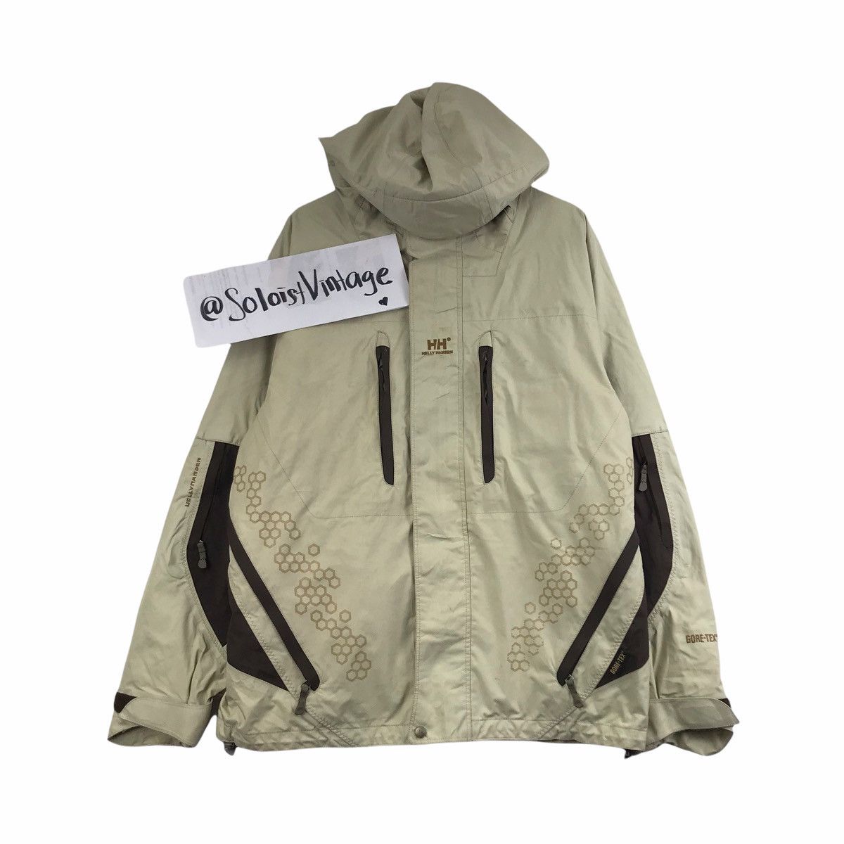 Helly Hansen HELLY HANSEN Gore-tax Hoodie Jacket Sailing Gear Size US S / EU 44-46 / 1 - 1 Thumbnail