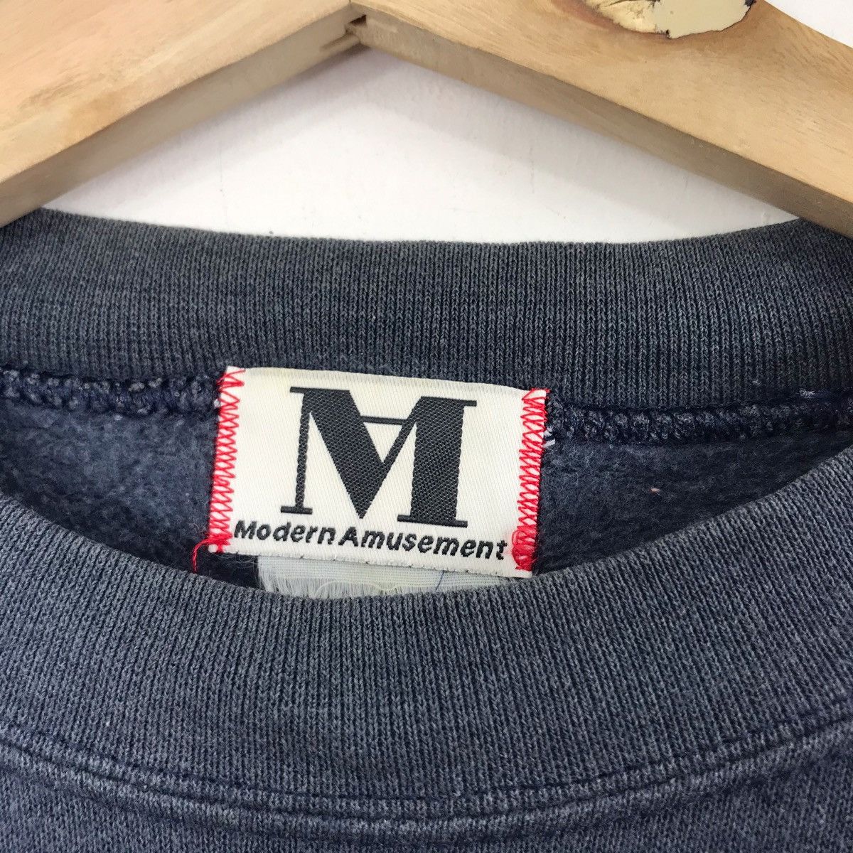Modern Amusement MODERN AMUSEMENT Bird Japanese Brand Blue Sweatshirt Size US L / EU 52-54 / 3 - 4 Thumbnail