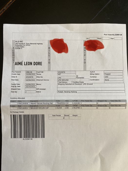 Aime Leon Dore Waxed Canvas Hunting Hat Grailed