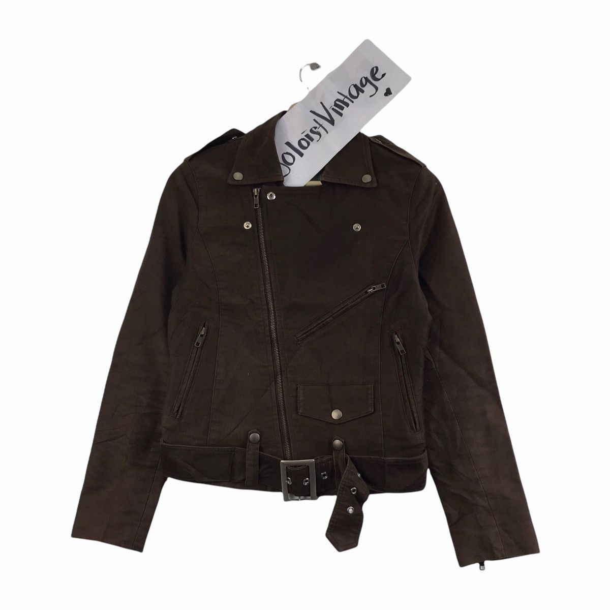 Other BLANC VIMES Double Collar Japan Perfecto Biker Jacket Size US XS / EU 42 / 0 - 1 Thumbnail