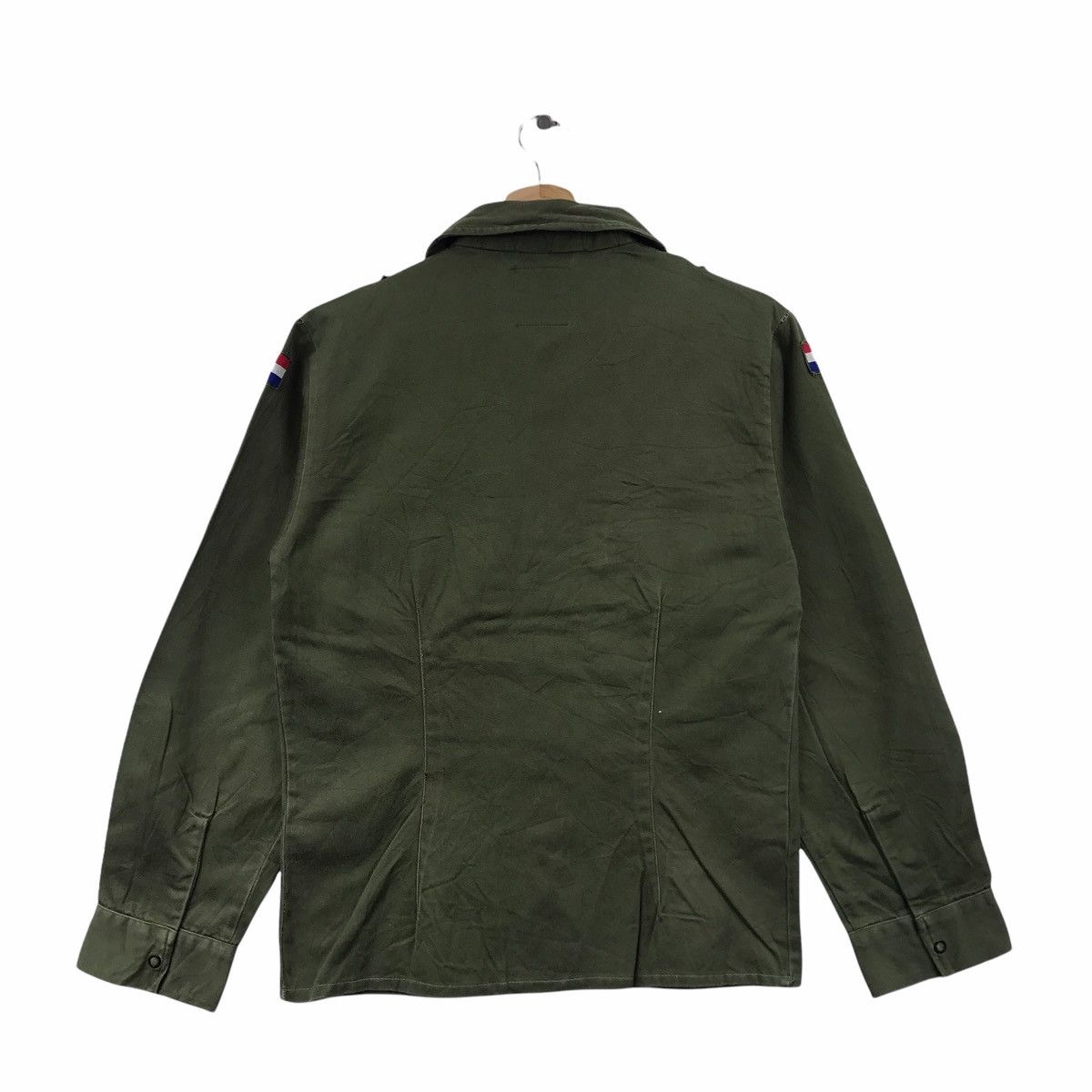 Vintage Vintage 80s KL H.V. PUIJENBROEK France Army Parka Jacket Size US S / EU 44-46 / 1 - 5 Thumbnail