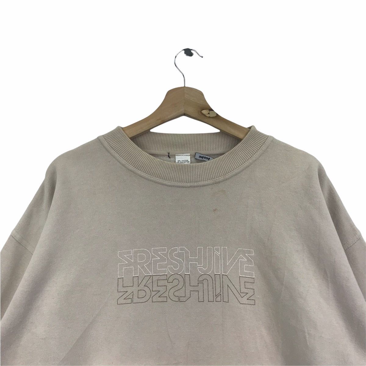Freshjive Vintage 90s FRESHJIVE Streetwear Hip Hop Sweatshirt Size US M / EU 48-50 / 2 - 2 Thumbnail