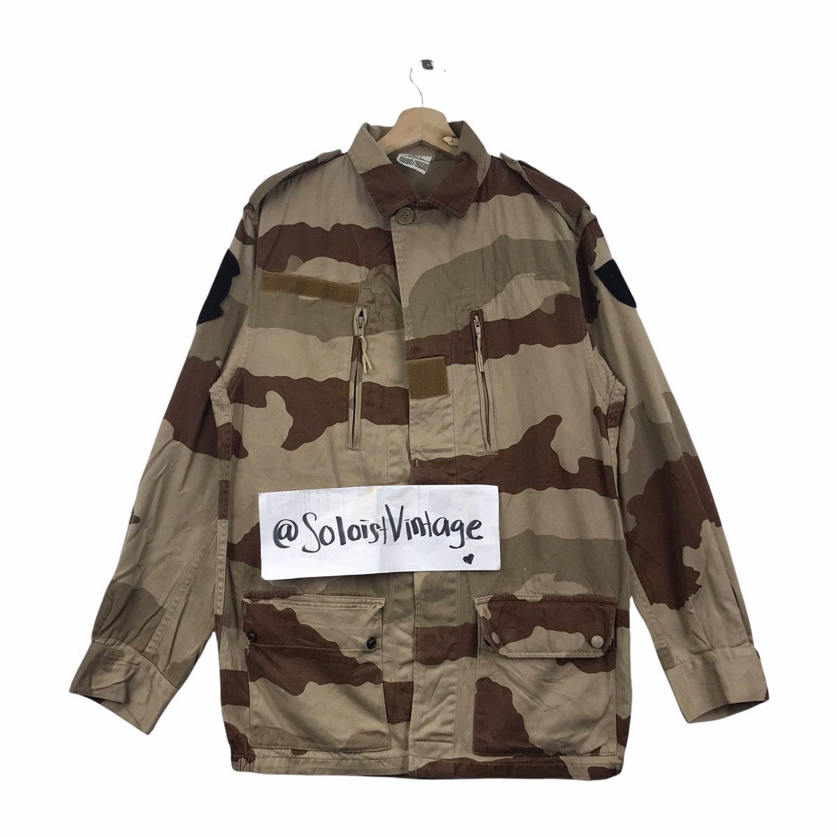Vintage Vintage 90s MA.GE.CO VILLEFRANCHE Camouflage Army Parka Size US M / EU 48-50 / 2 - 1 Thumbnail