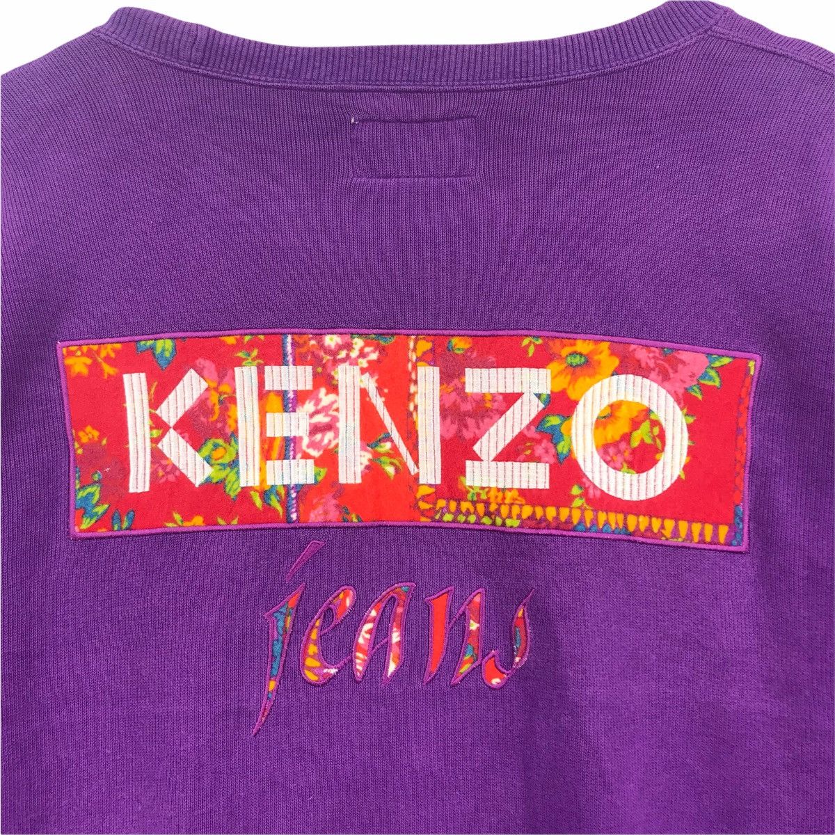 Kenzo KENZO JEANS French Designer Purple Sweatshirt Size US M / EU 48-50 / 2 - 4 Thumbnail