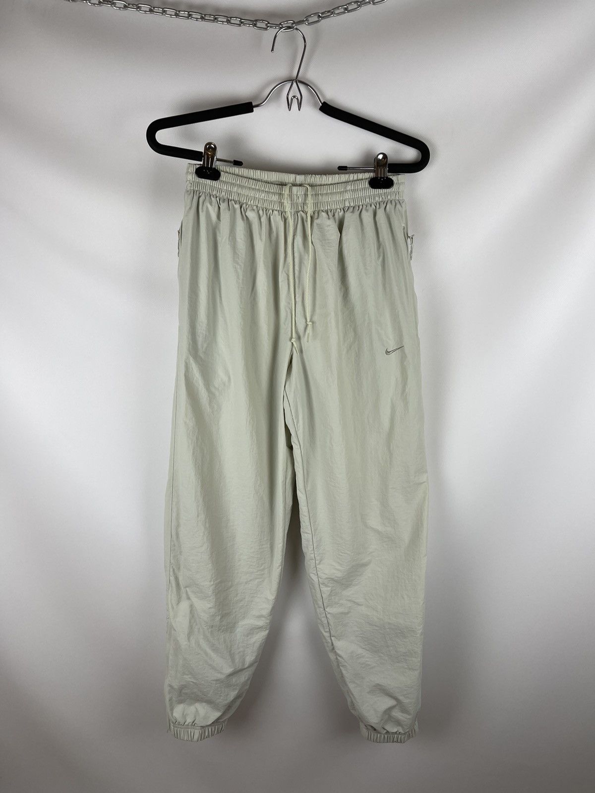 Nike Nike Vintage y2k swoosh logo embroidered drill track pants Size US 30 / EU 46 - 1 Thumbnail