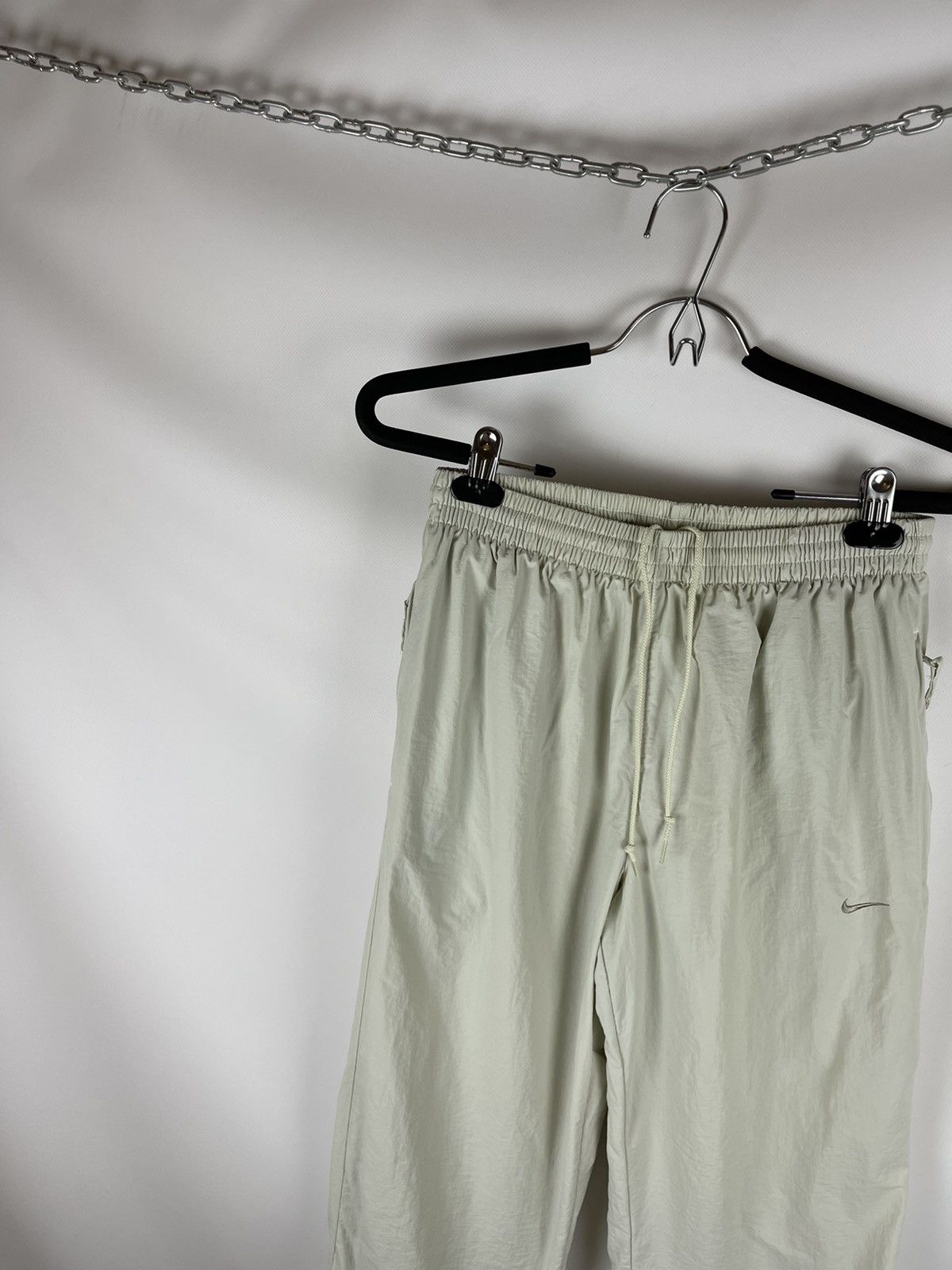Nike Nike Vintage y2k swoosh logo embroidered drill track pants Size US 30 / EU 46 - 2 Thumbnail