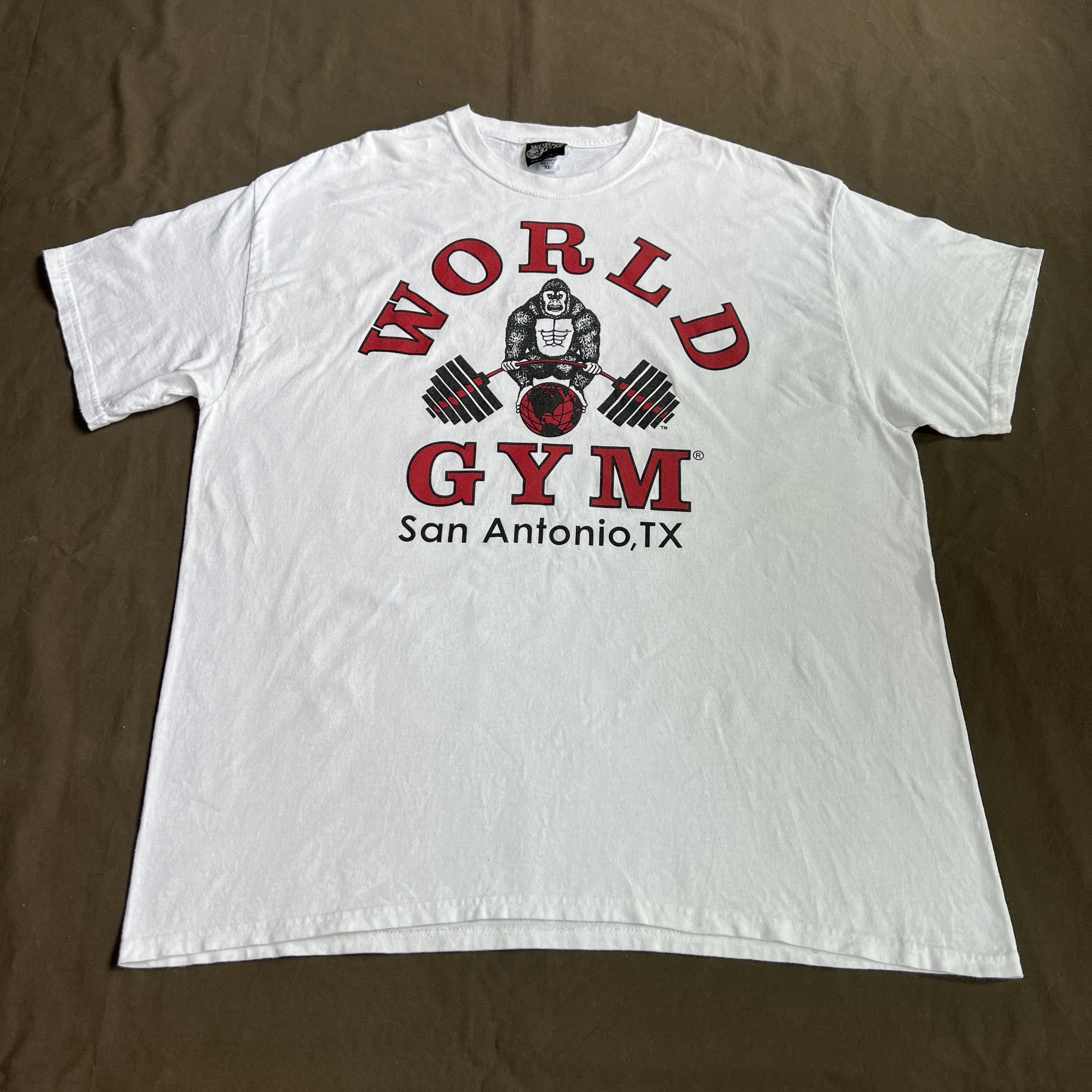Vintage Vintage Y2K World Gym Fitness Promo Tee Shirt XL Size US XL / EU 56 / 4 - 2 Thumbnail