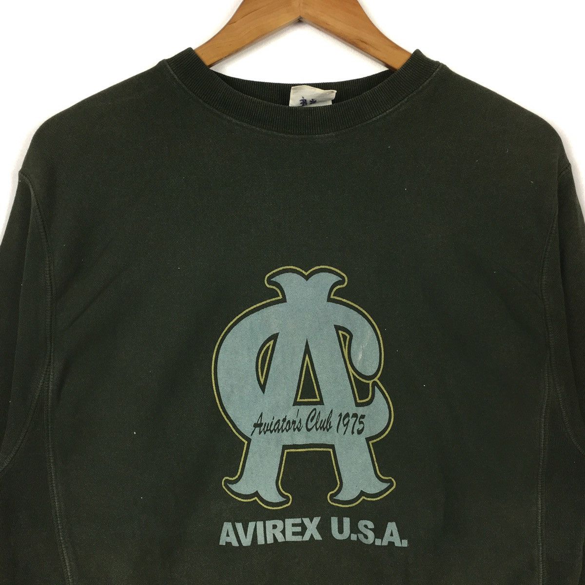 Avirex UNITED STATES Of AVIREX Usa Army Aviator’s Club Sweatshirt Size US L / EU 52-54 / 3 - 2 Thumbnail