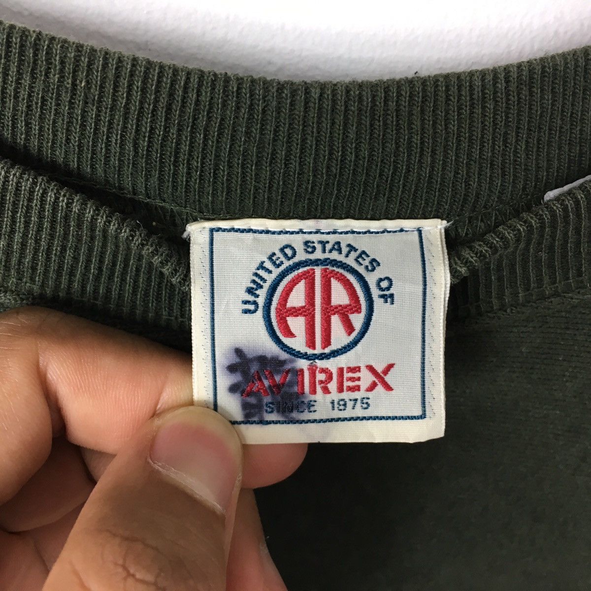 Avirex UNITED STATES Of AVIREX Usa Army Aviator’s Club Sweatshirt Size US L / EU 52-54 / 3 - 3 Thumbnail