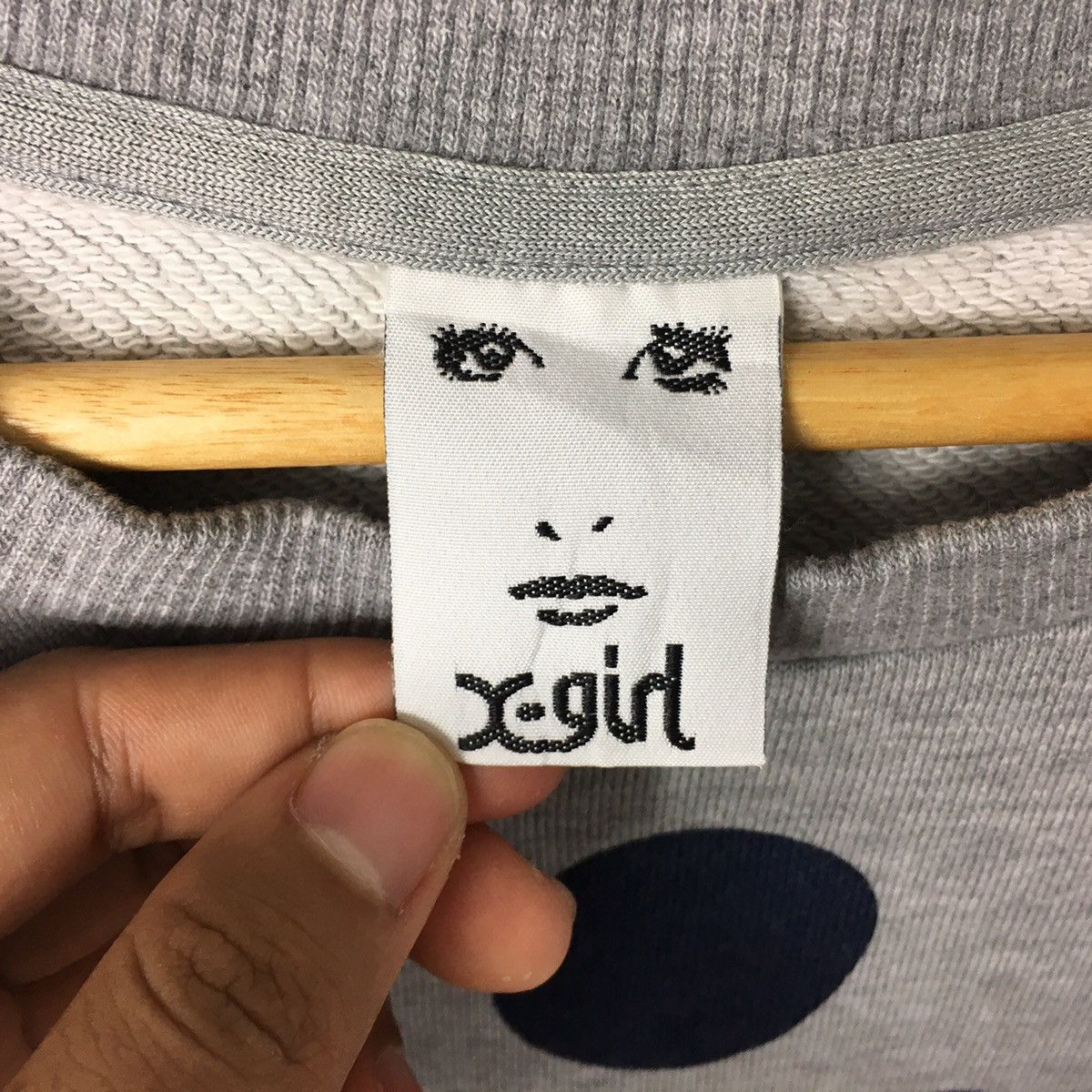 Vintage XGIRL SKATEBOARD STREETWEAR X-Girl Sweatshirt Big Print Size US M / EU 48-50 / 2 - 3 Thumbnail