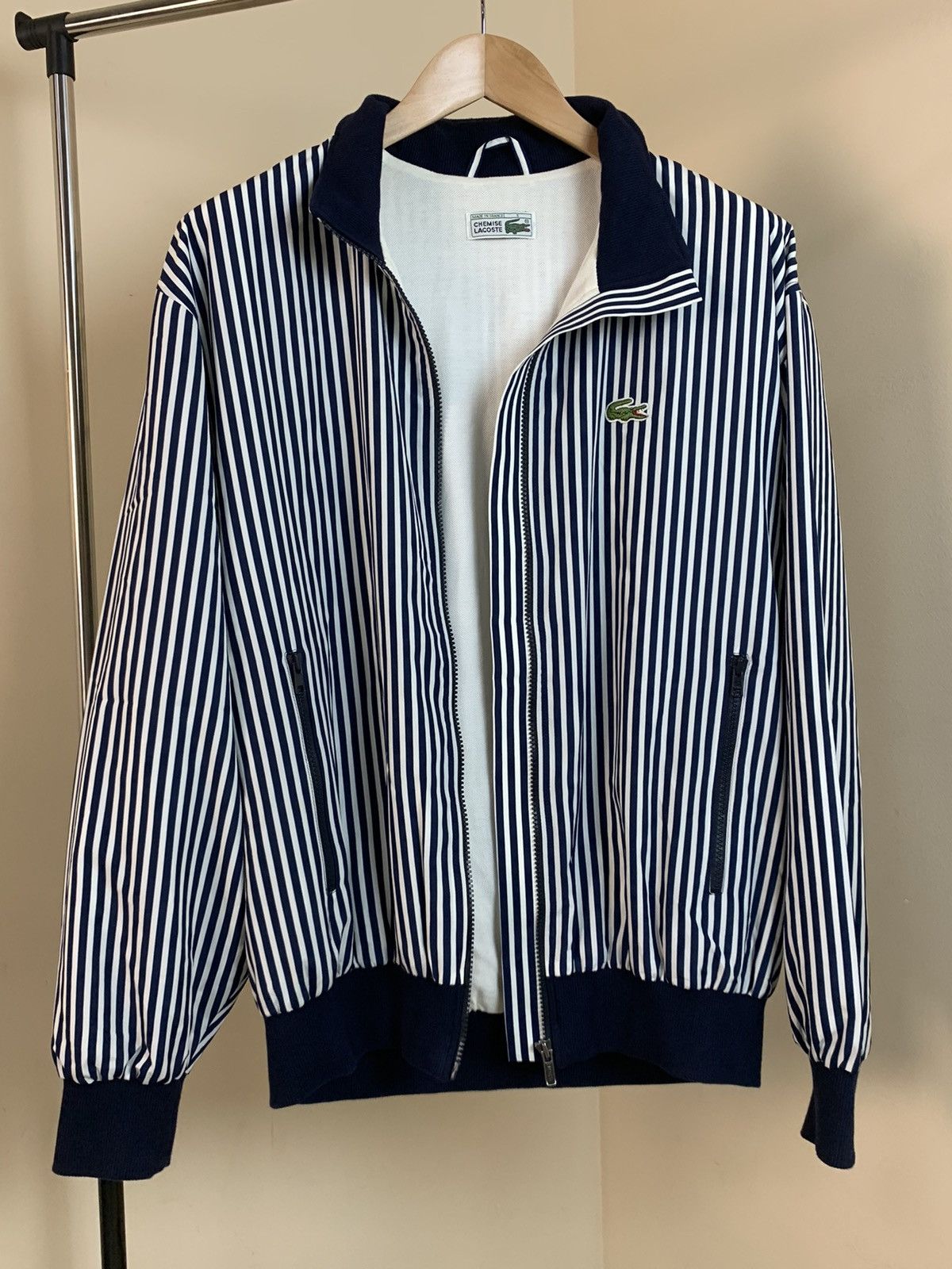 Lacoste Extremely rare Lacoste Chemise Made in France hooded jacket Size US L / EU 52-54 / 3 - 1 Thumbnail