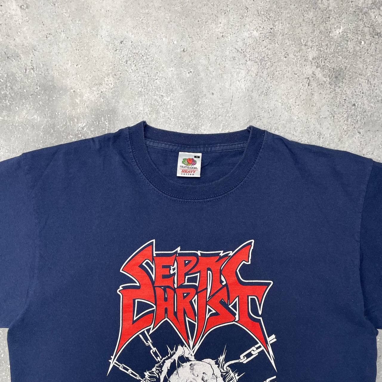 Band Tees Septic Christ Blow It Away Band T Shirt Size US M / EU 48-50 / 2 - 3 Thumbnail
