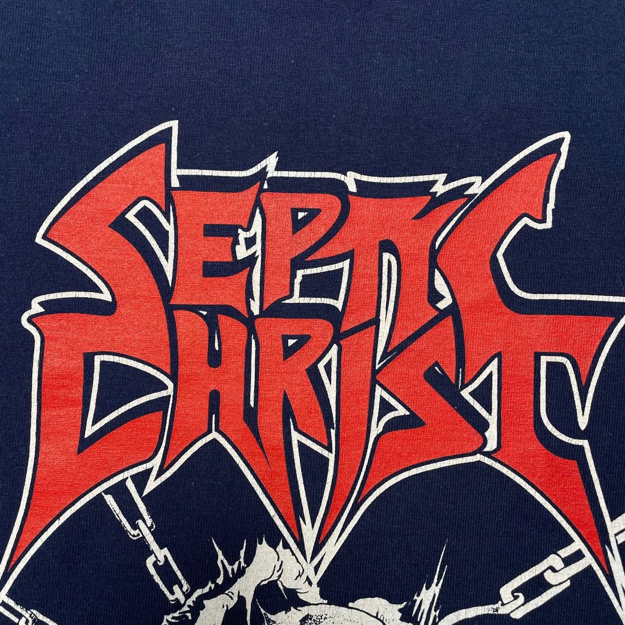 Band Tees Septic Christ Blow It Away Band T Shirt Size US M / EU 48-50 / 2 - 6 Thumbnail