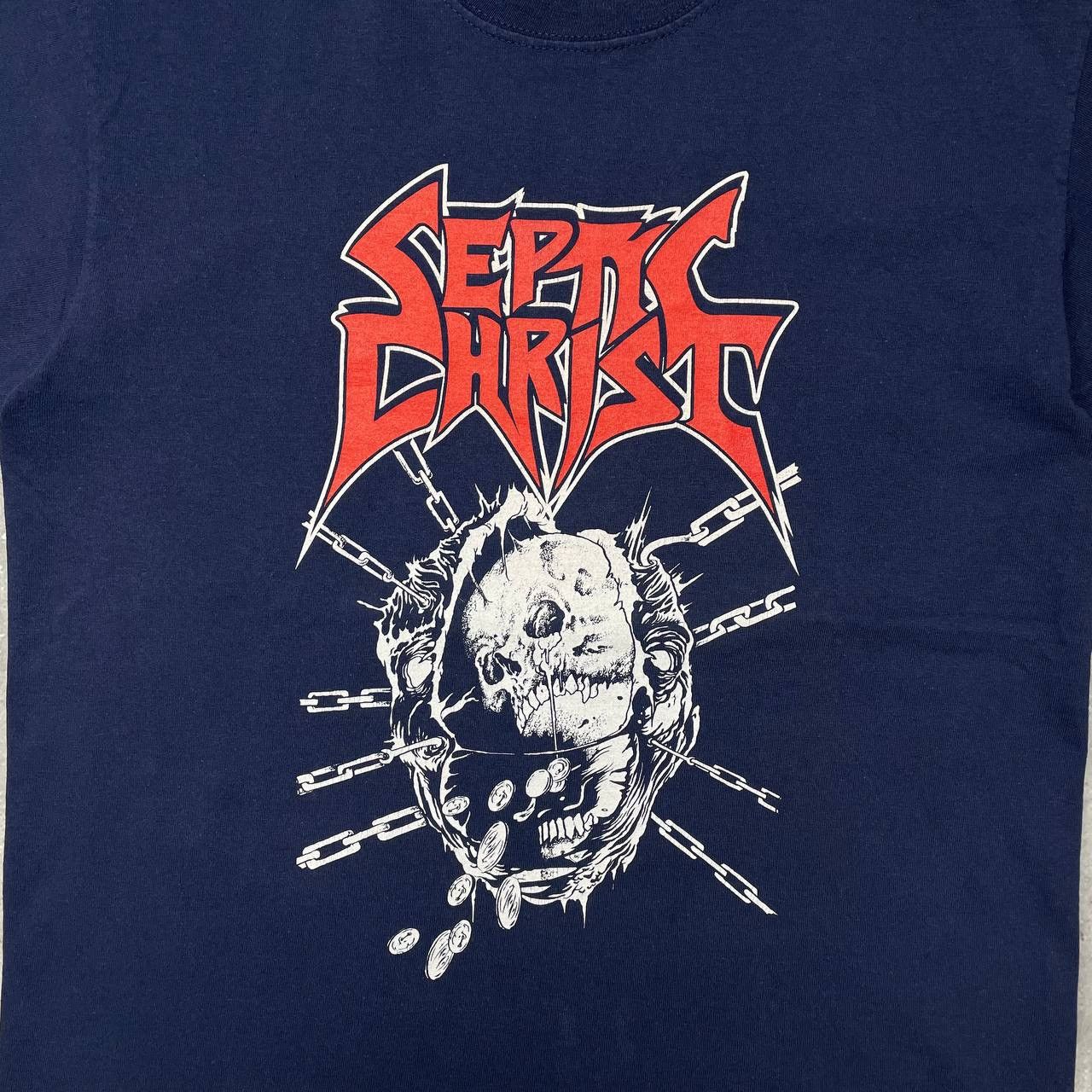 Band Tees Septic Christ Blow It Away Band T Shirt Size US M / EU 48-50 / 2 - 5 Thumbnail