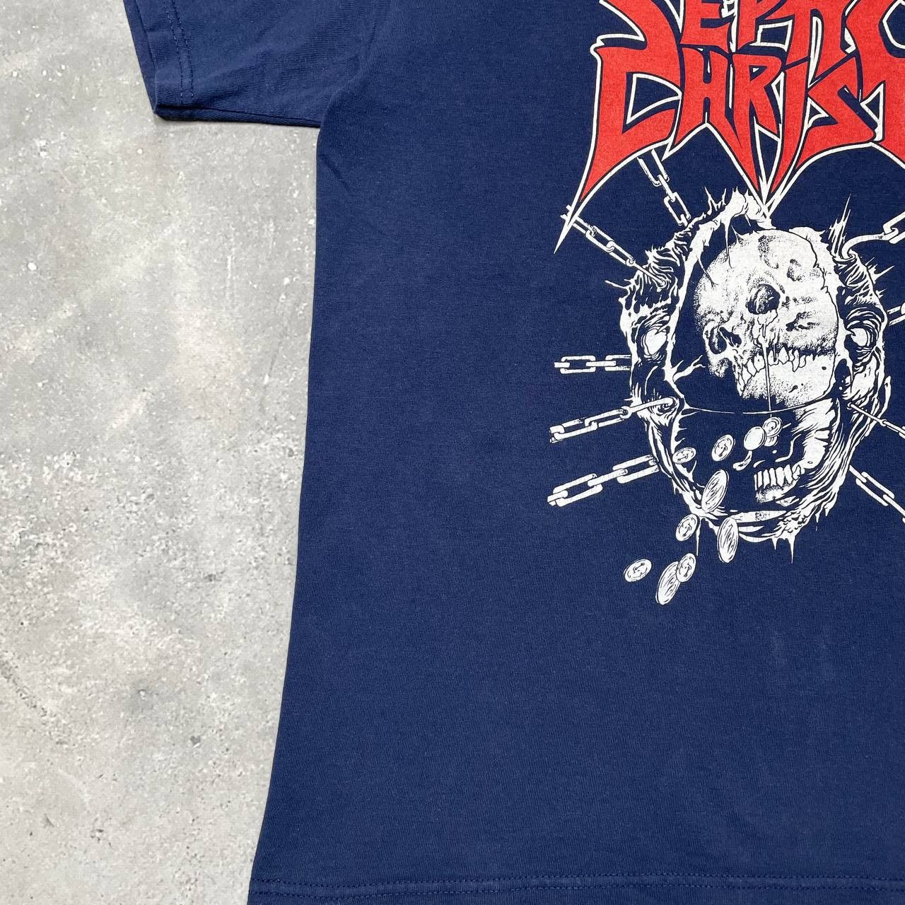 Band Tees Septic Christ Blow It Away Band T Shirt Size US M / EU 48-50 / 2 - 10 Thumbnail