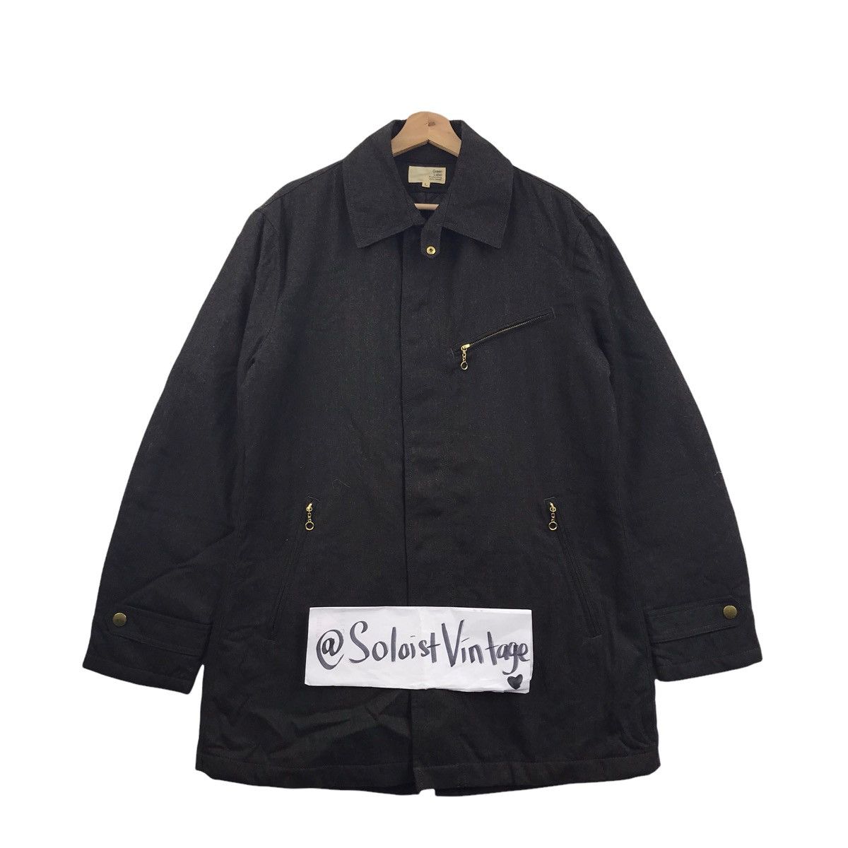 Vintage UNITED ARROWS Tokyo Japanese Brand Parka Long Coat Jacket Size US L / EU 52-54 / 3 - 1 Thumbnail