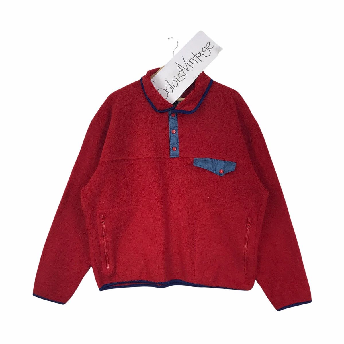 Vintage Vintage OXFORD UNIVERSITY POLARTEC Retro Fleece Sweatshirt Size US L / EU 52-54 / 3 - 1 Thumbnail