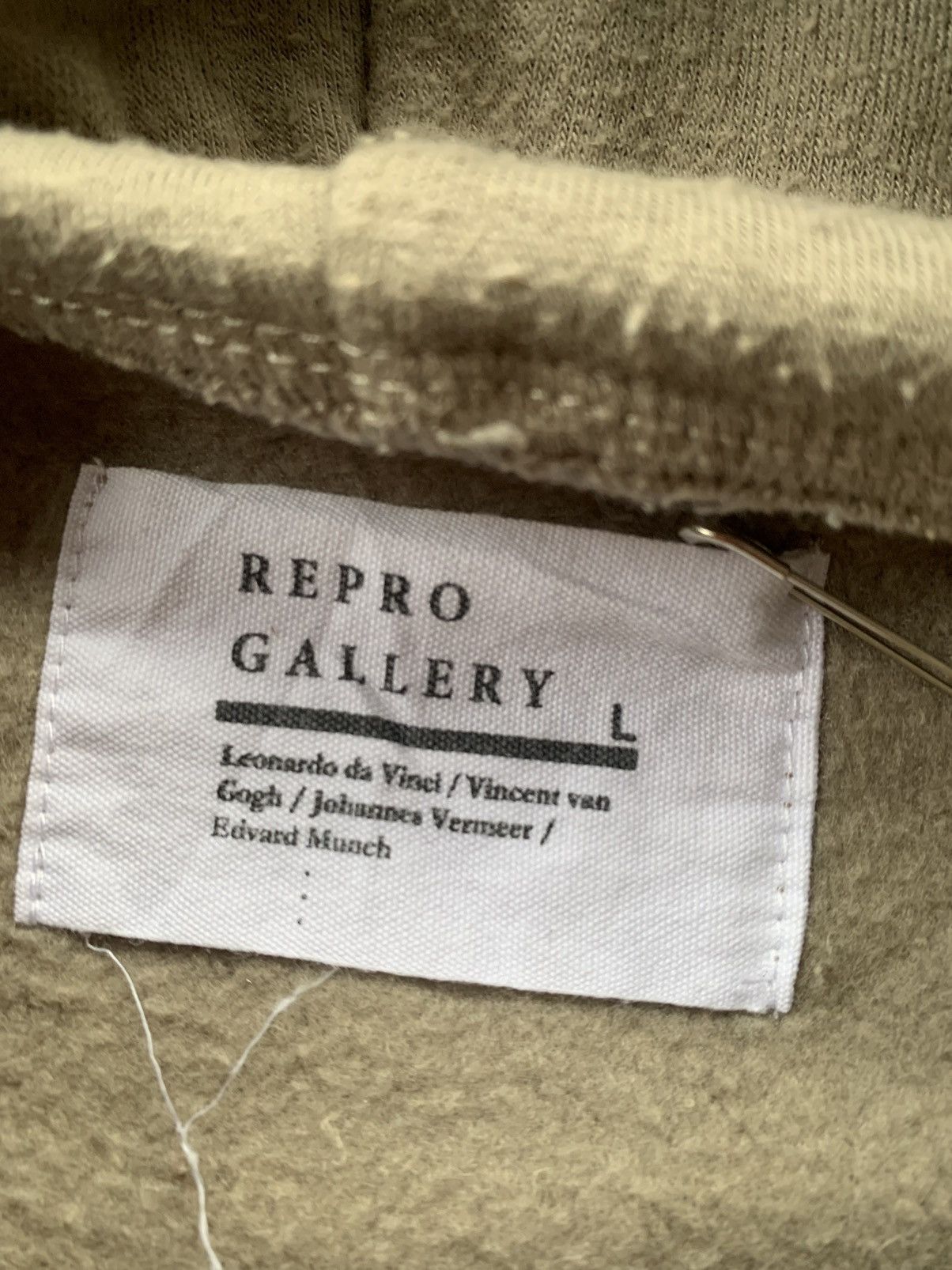 Japanese Brand Da Vinci Repo Gallery Hoodie Size US L / EU 52-54 / 3 - 5 Thumbnail
