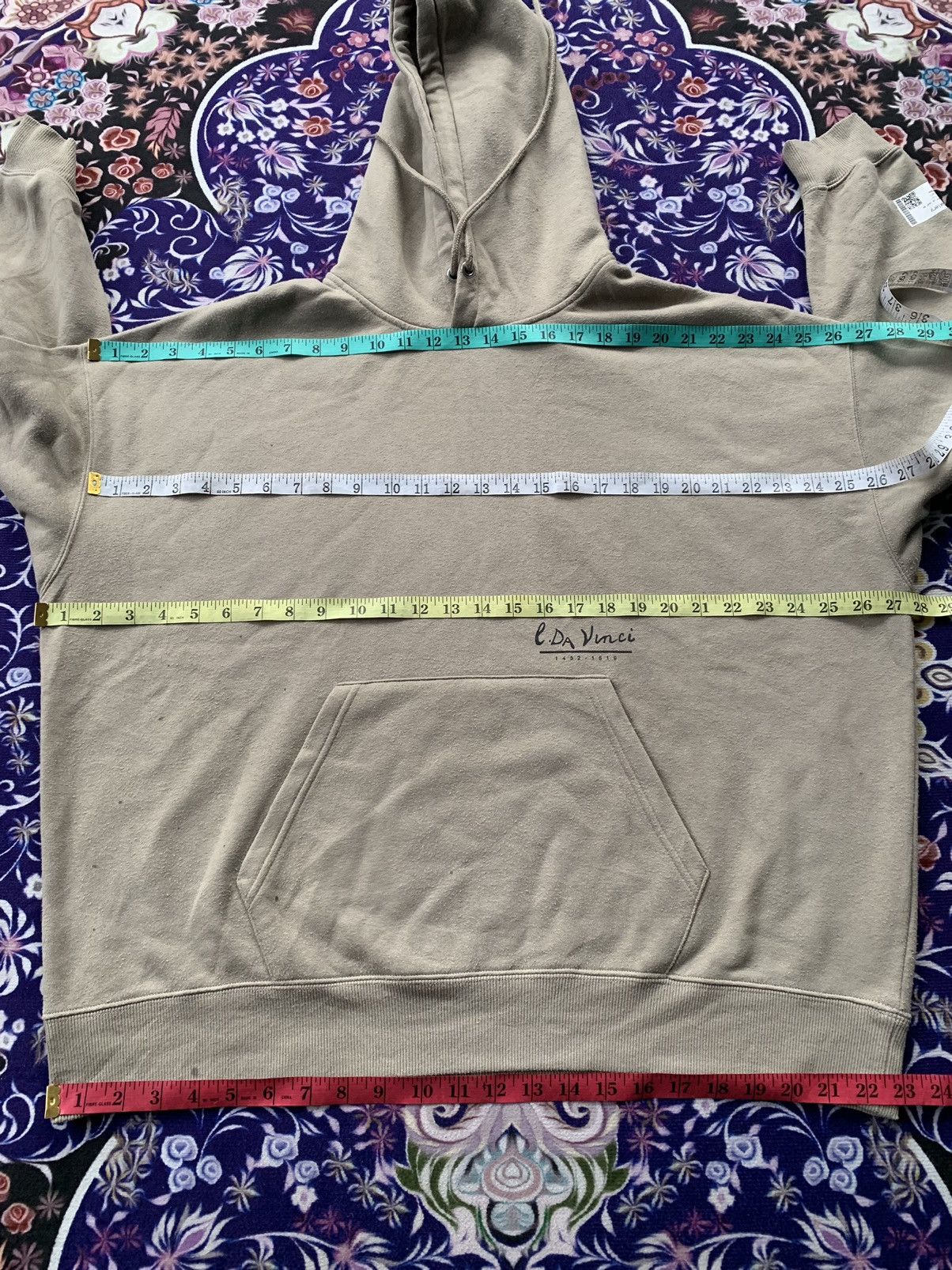 Japanese Brand Da Vinci Repo Gallery Hoodie Size US L / EU 52-54 / 3 - 7 Thumbnail