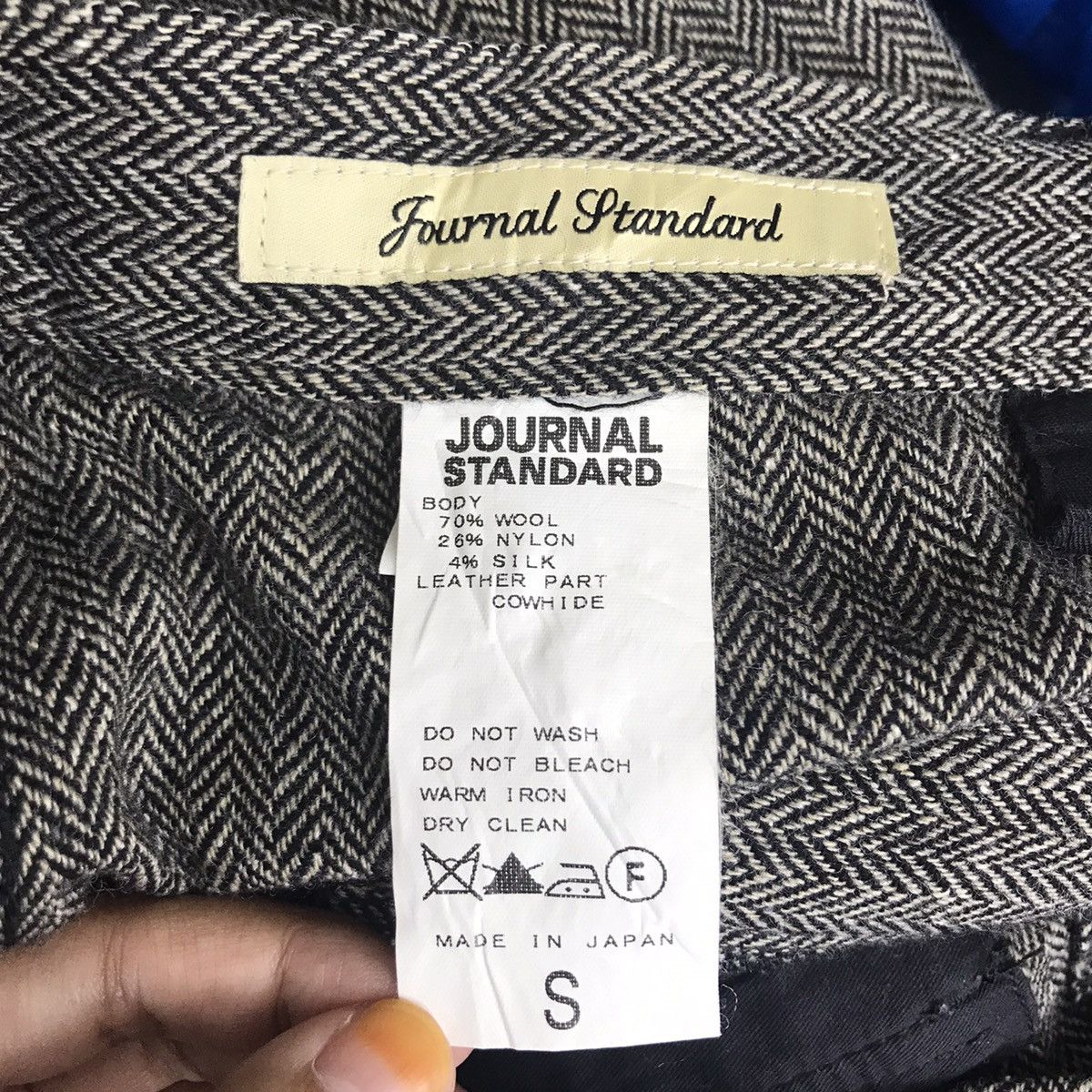 Journal Standard JOURNAL STANDARD Japanese Brand Wool Trousers Pant Size US 30 / EU 46 - 5 Thumbnail