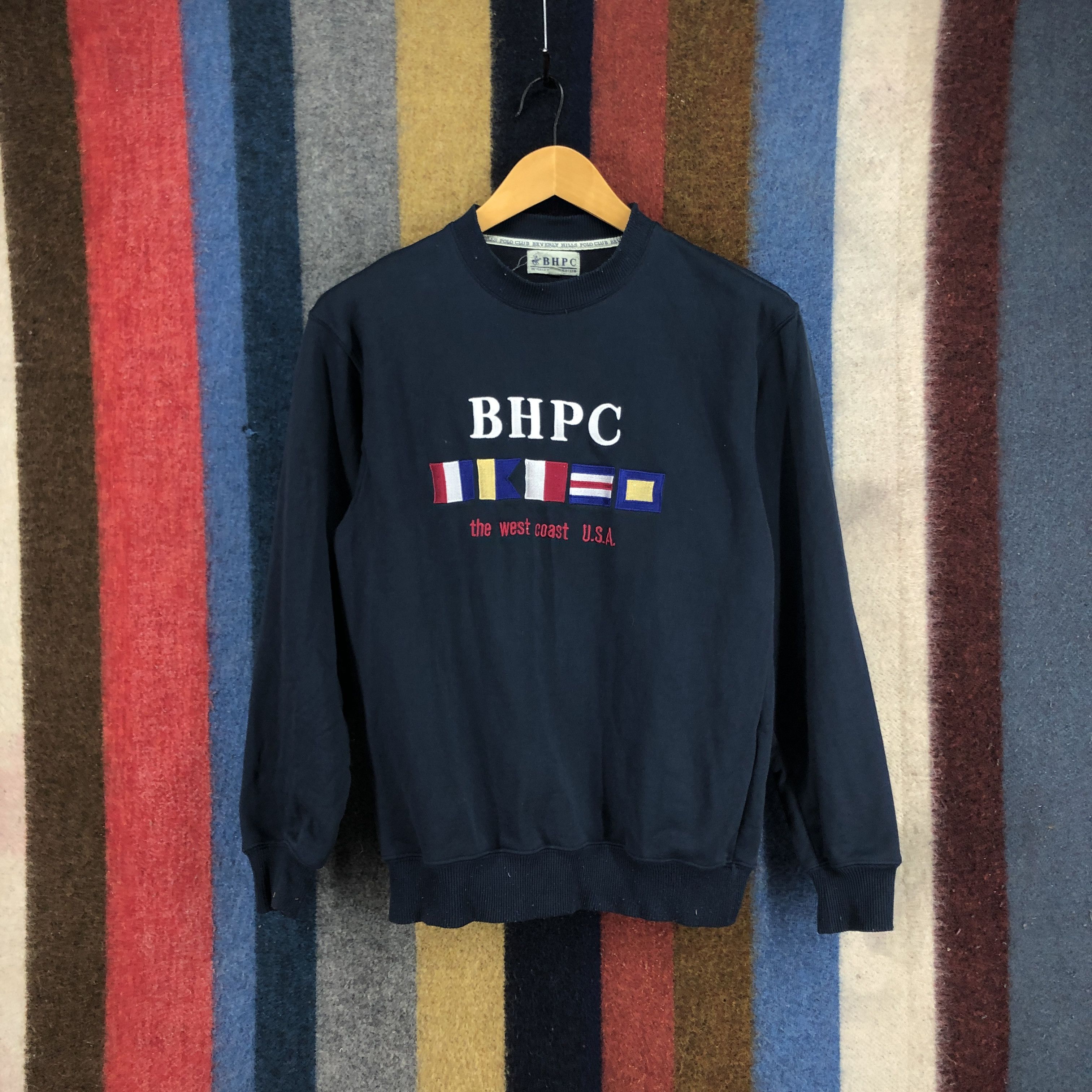 Beverly Hills Polo Club BEVERLY HILLS POLO CLUB Crew Neck Sweatshirt #0386/P Size US S / EU 44-46 / 1 - 1 Thumbnail