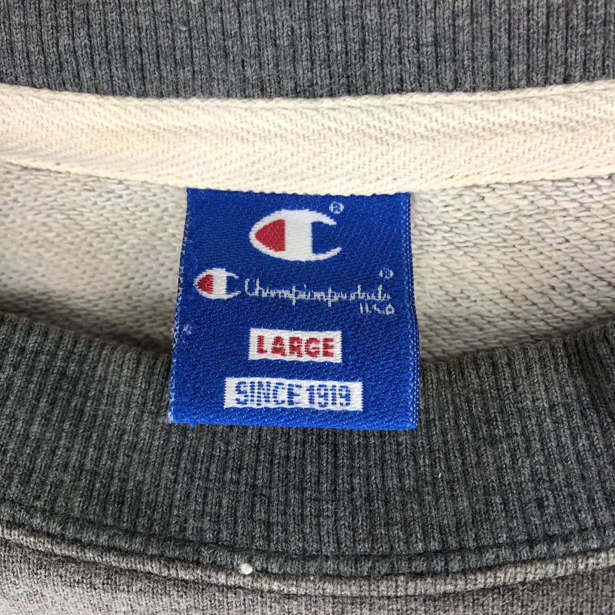 Champion Y2K Vintage CHAMPION Crew Neck Sweatshirt #2246-78 Size US L / EU 52-54 / 3 - 3 Thumbnail
