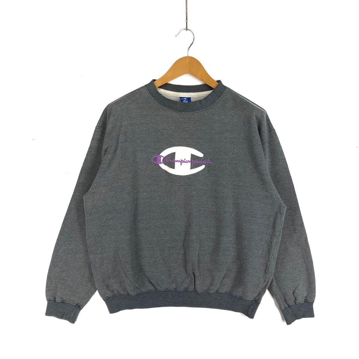 Champion Y2K Vintage CHAMPION Crew Neck Sweatshirt #2246-78 Size US L / EU 52-54 / 3 - 1 Thumbnail