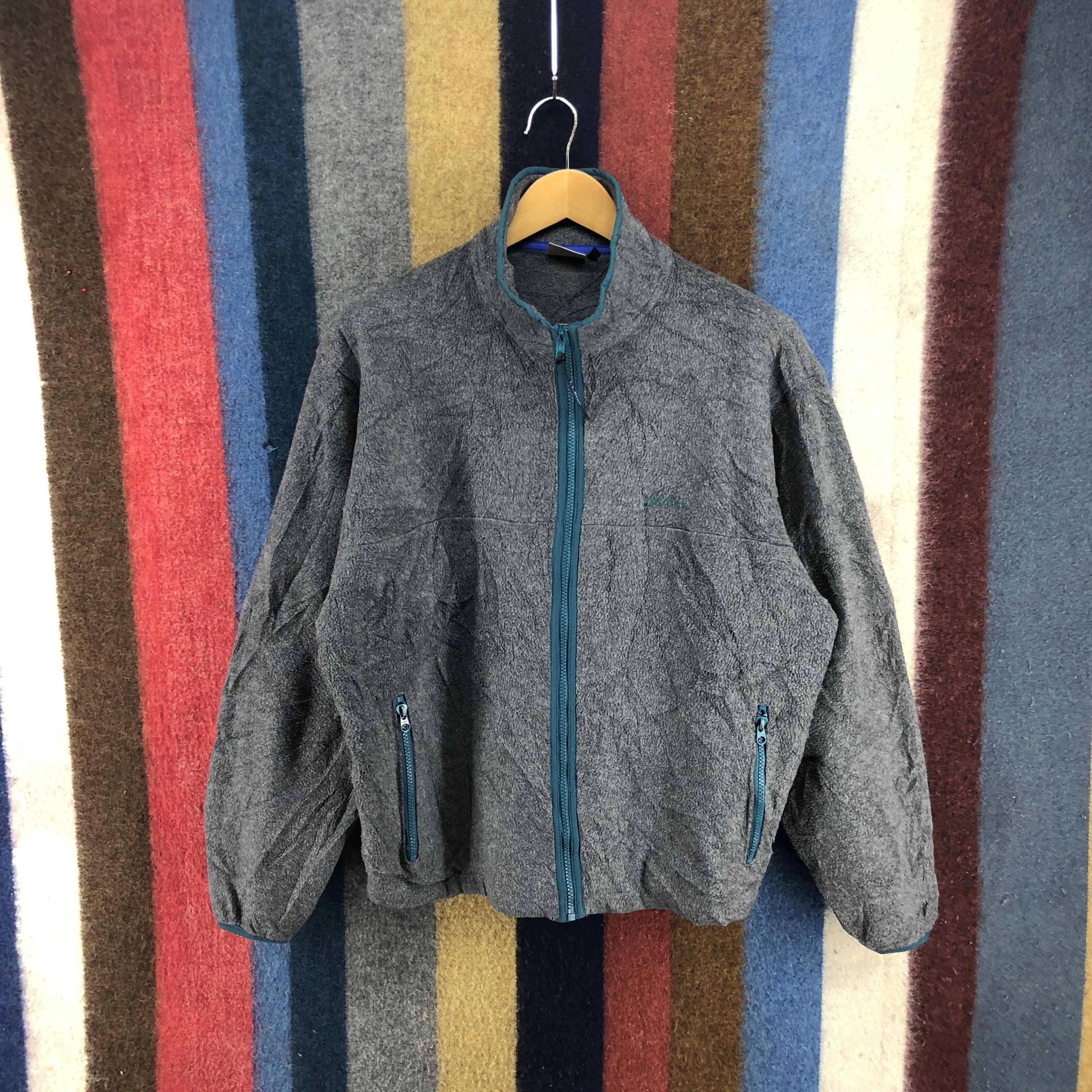L.L BEAN Zipper Fleece Turtle Neck #0162/H