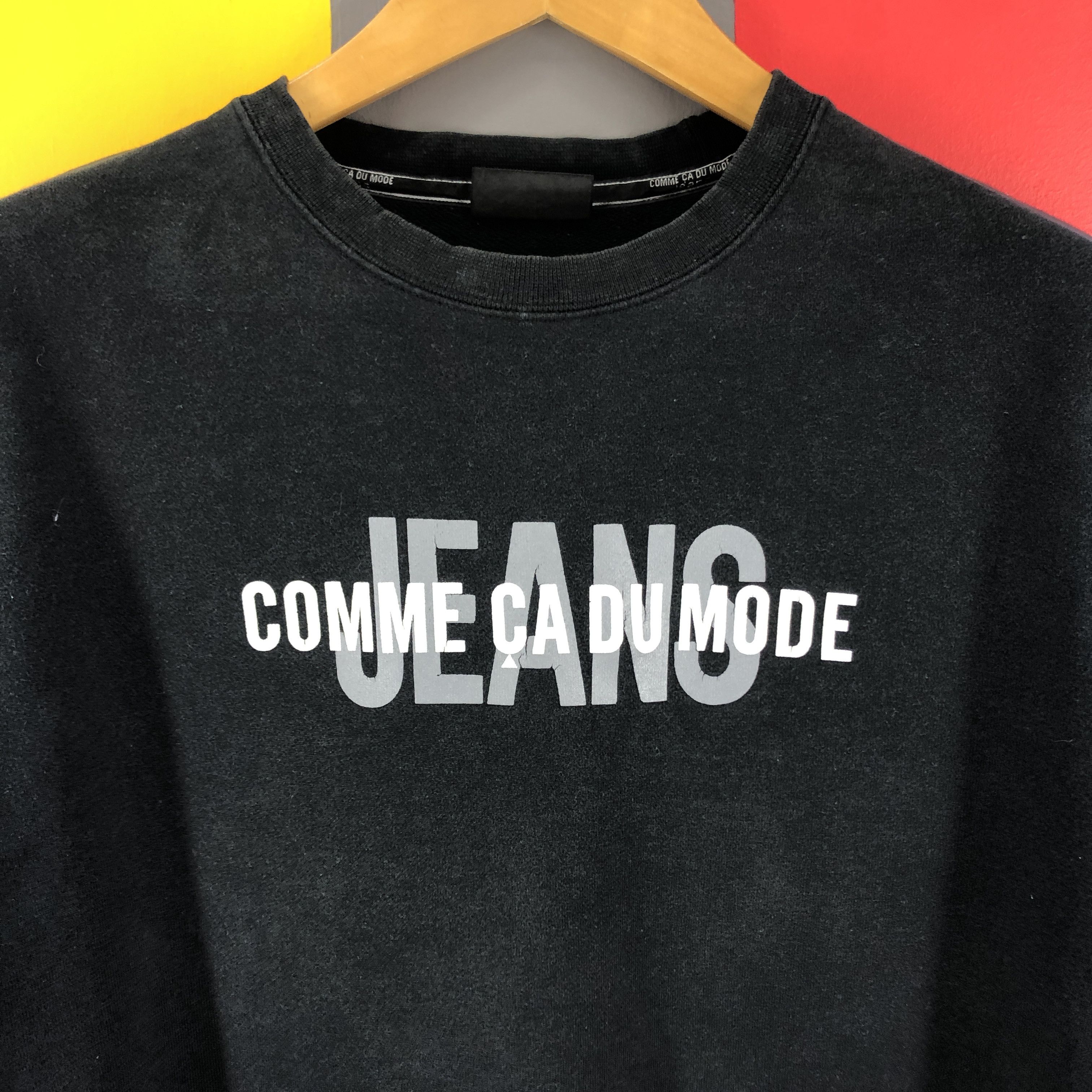 Japanese Brand COMME CA DU MODE by FIVES FOXes Sweatshirt #0847/AE Size US M / EU 48-50 / 2 - 2 Thumbnail
