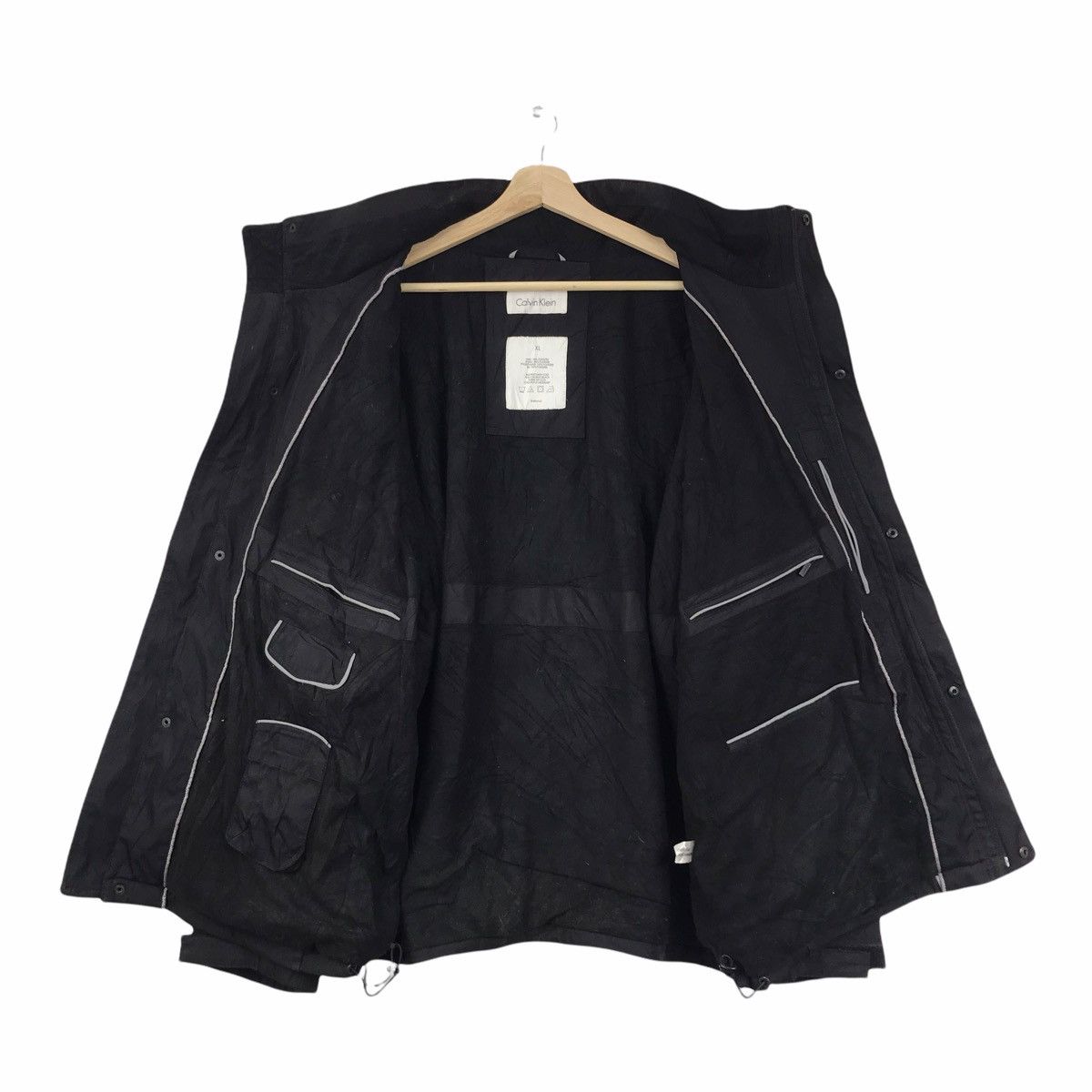 Calvin Klein CALVIN KLEIN CK Black Jacket Size US XL / EU 56 / 4 - 5 Thumbnail