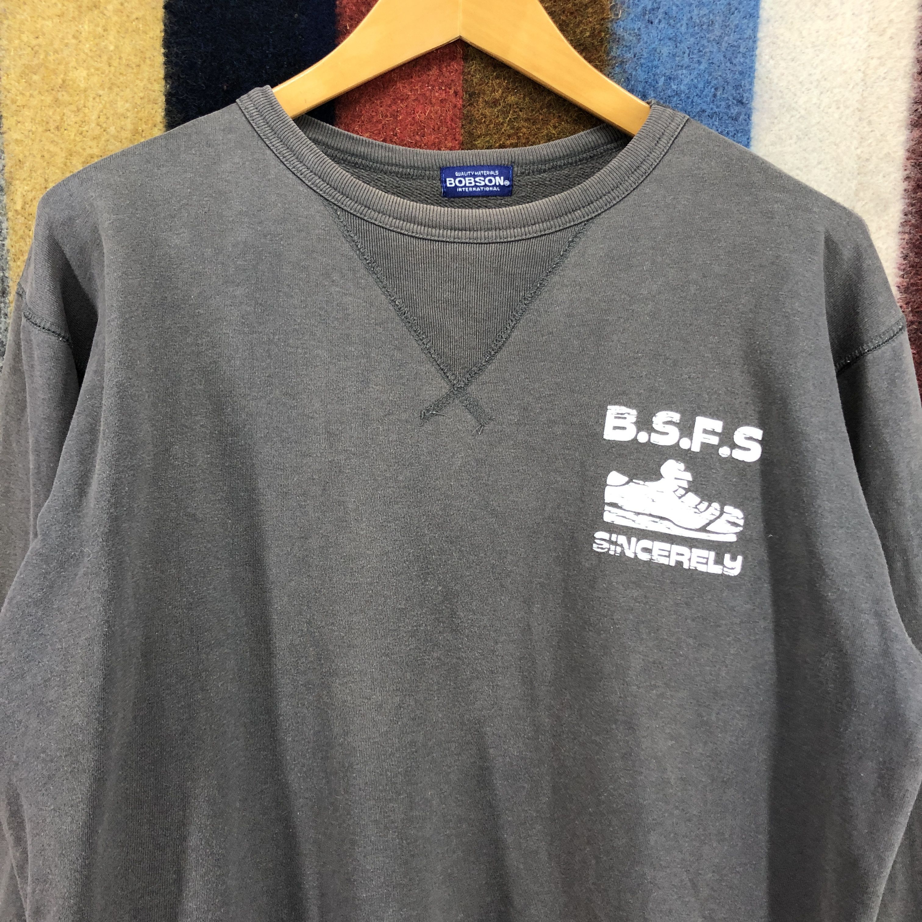 Other BOBSON INTERNATIONAL Crew Neck Sweatshirt #0653/AB Size US L / EU 52-54 / 3 - 2 Thumbnail