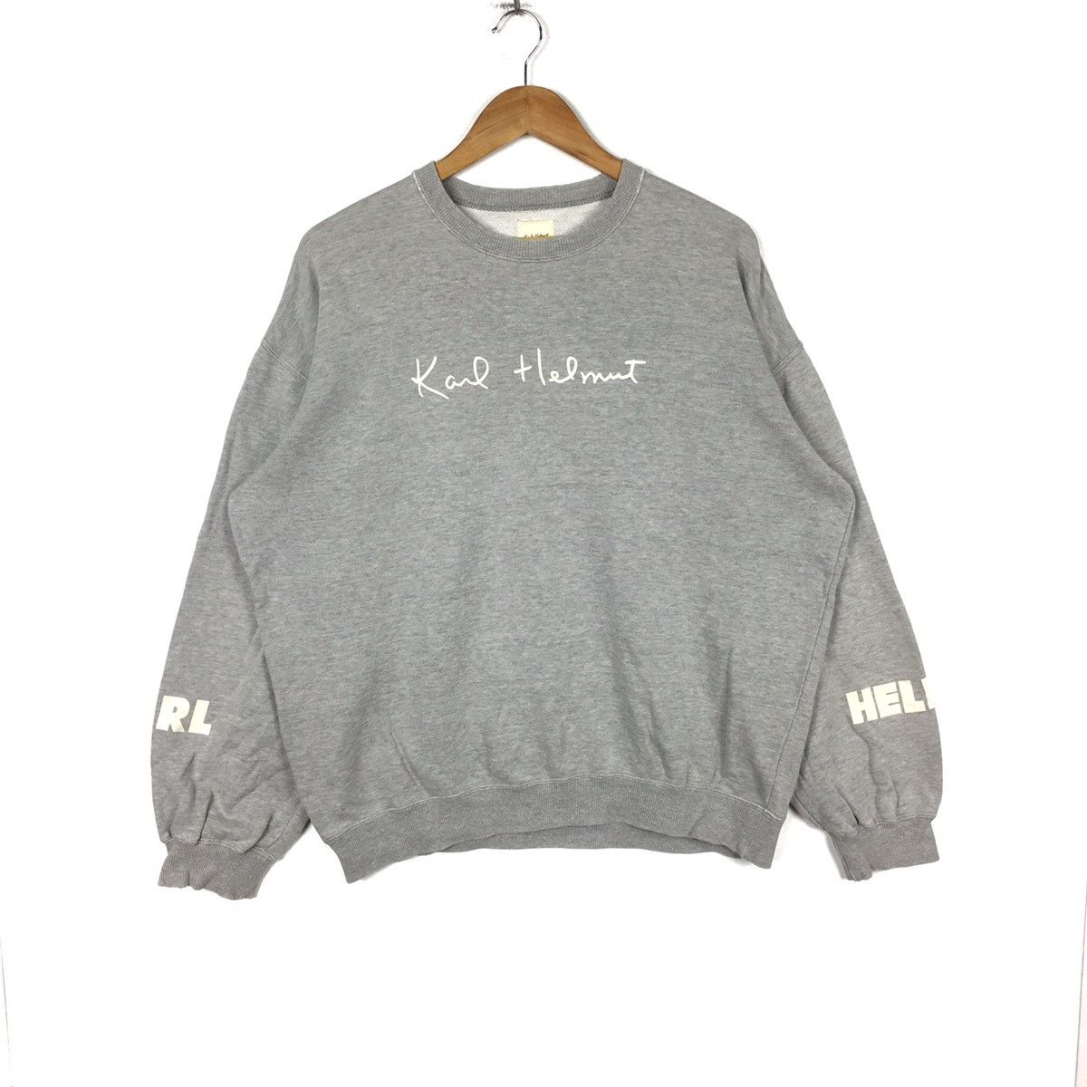 Karl Helmut KARL HELMUT COLLECTION Japanese Brand Sweatshirt Size US XXL / EU 58 / 5 - 1 Thumbnail