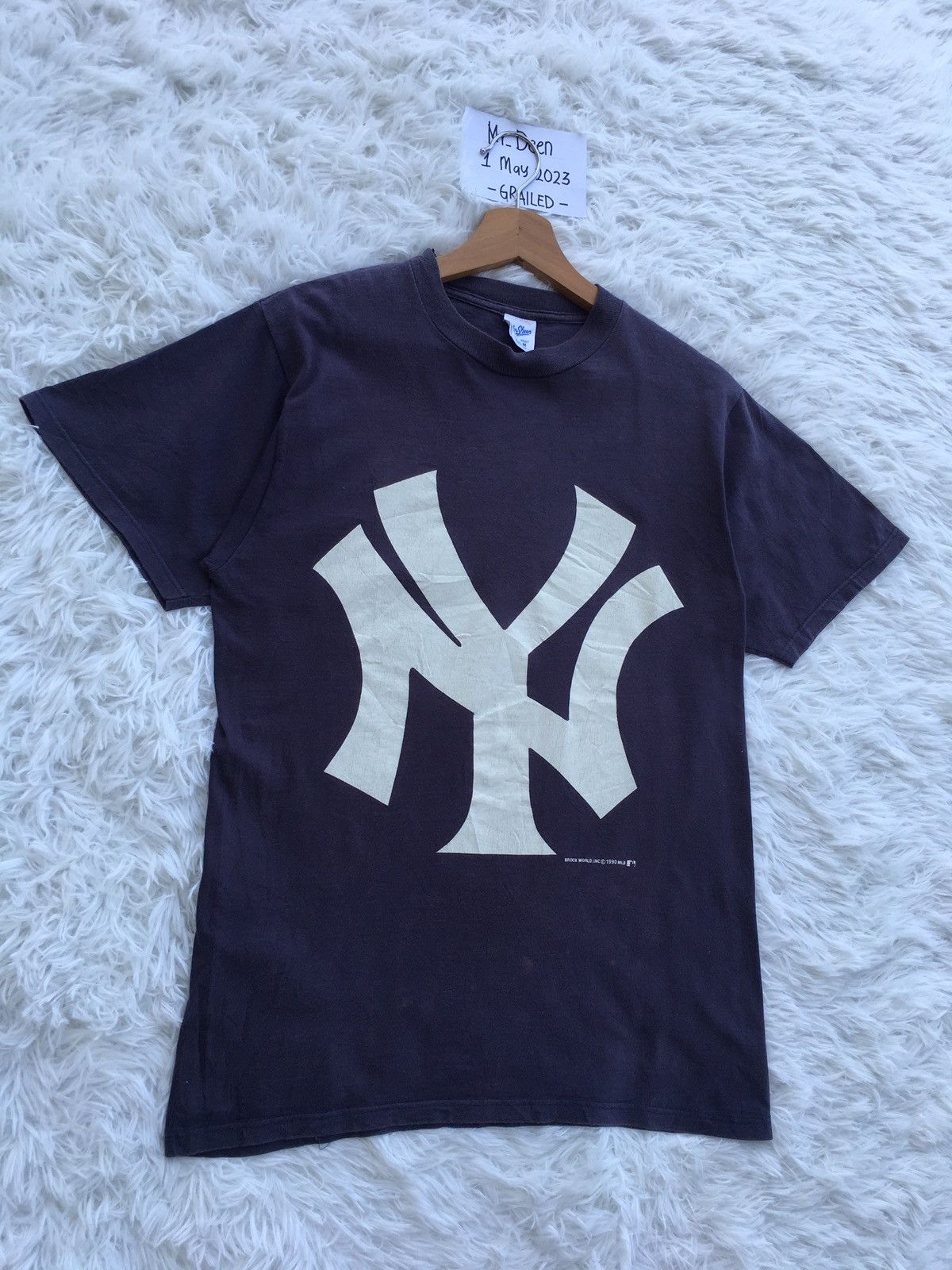 MLB Vintage MLB New York Yankees Big Logo Tshirt Size US S / EU 44-46 / 1 - 4 Thumbnail