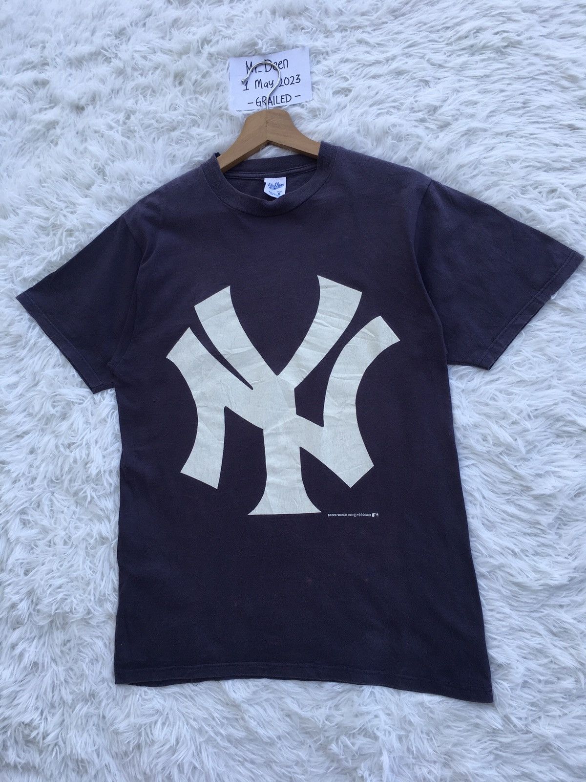 MLB Vintage MLB New York Yankees Big Logo Tshirt Size US S / EU 44-46 / 1 - 3 Thumbnail