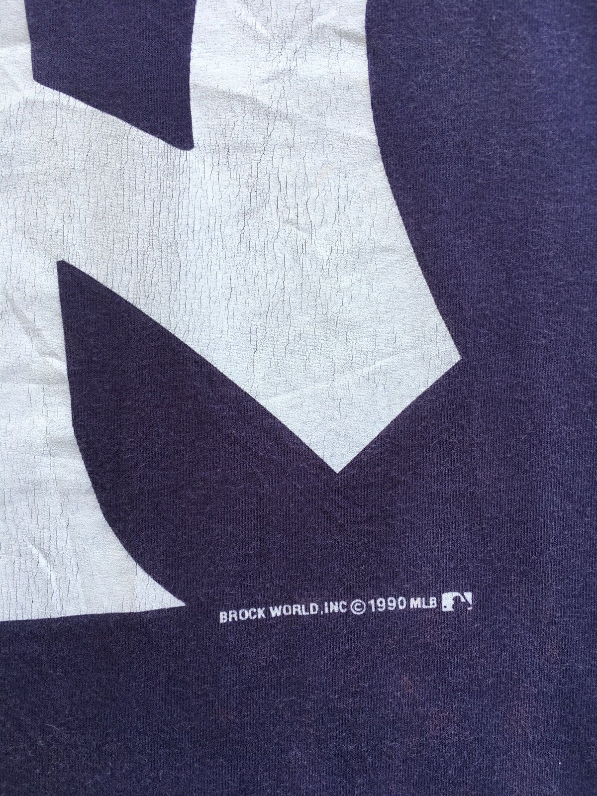 MLB Vintage MLB New York Yankees Big Logo Tshirt Size US S / EU 44-46 / 1 - 7 Thumbnail