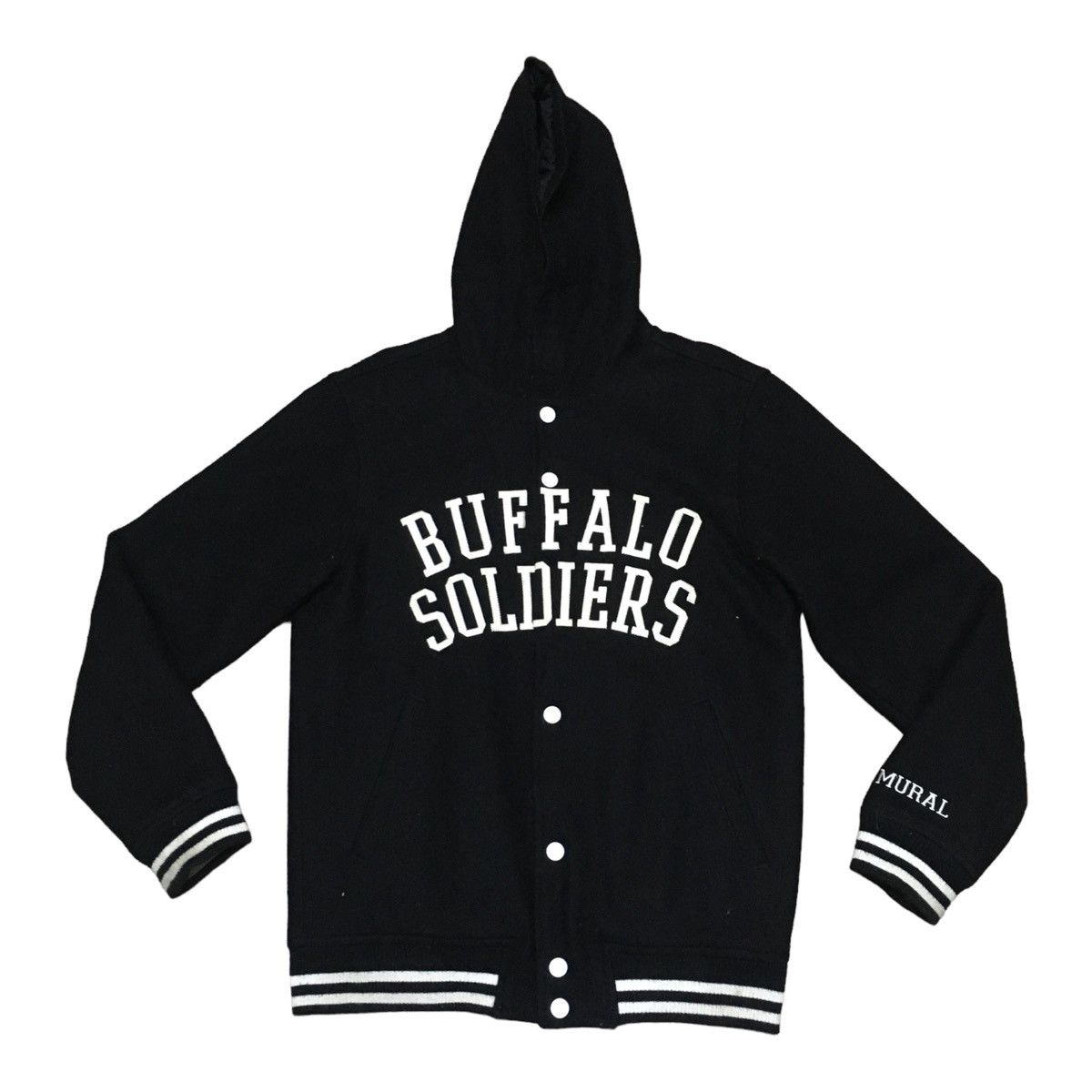 Rare Design Vintage Buffalo Soldiers Varsity Jacket 2000s