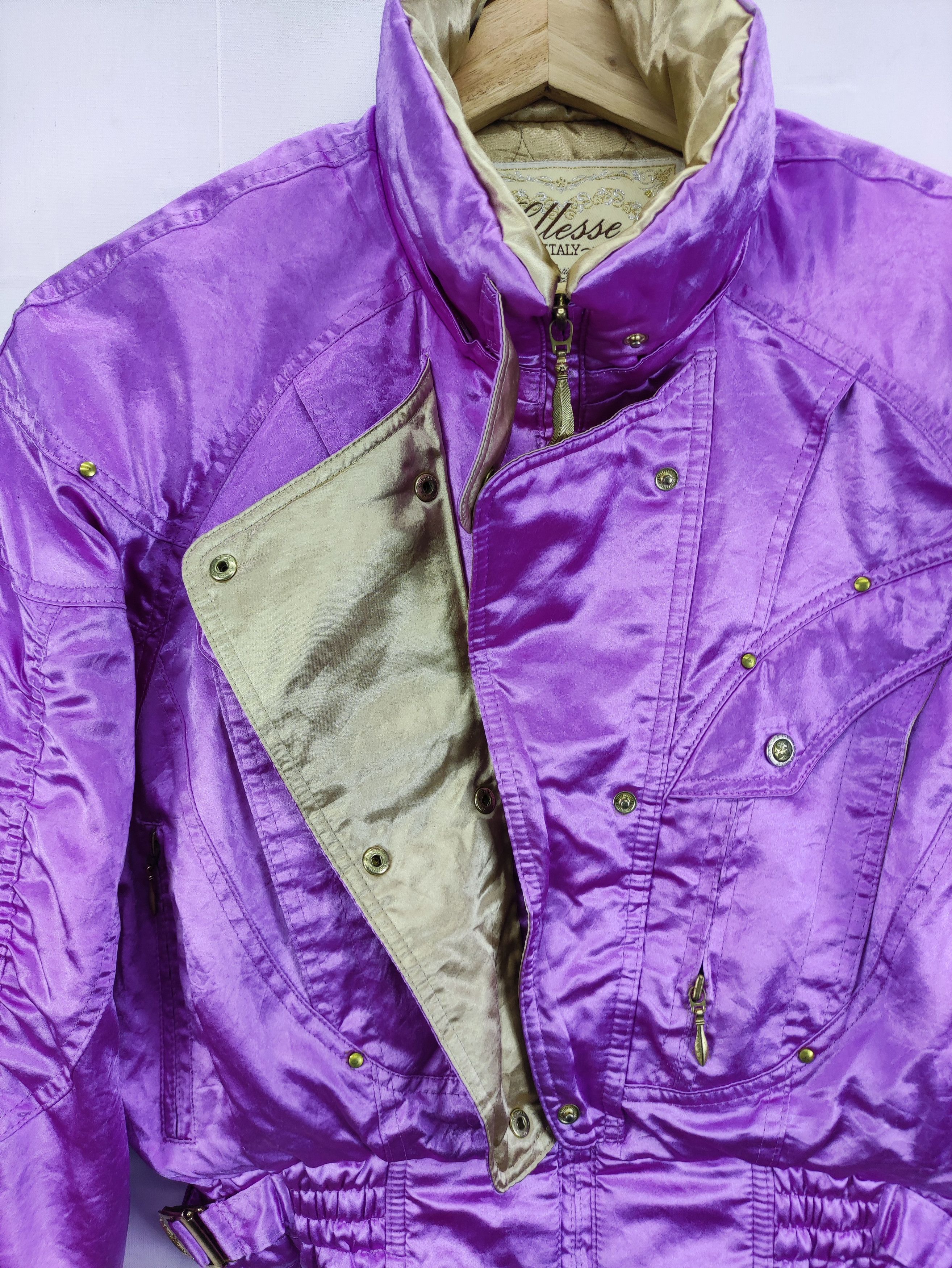 Ellesse Vintage Ellesse Ski Jacket Bomber Style Zipper Size L / US 10 / IT 46 - 4 Thumbnail