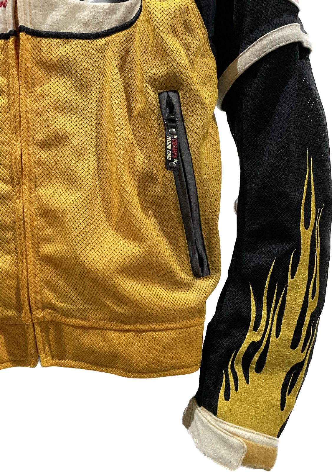 YELLOW CORN Yellow Corn Dragster Racing Jacket 🔥RARE Hell Design Size L / US 10 / IT 46 - 5 Thumbnail