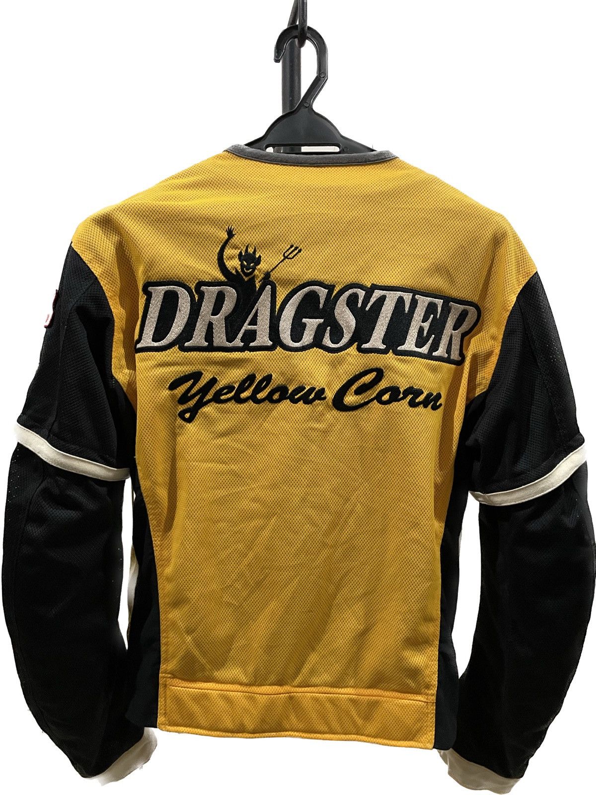 YELLOW CORN Yellow Corn Dragster Racing Jacket 🔥RARE Hell Design Size L / US 10 / IT 46 - 8 Thumbnail