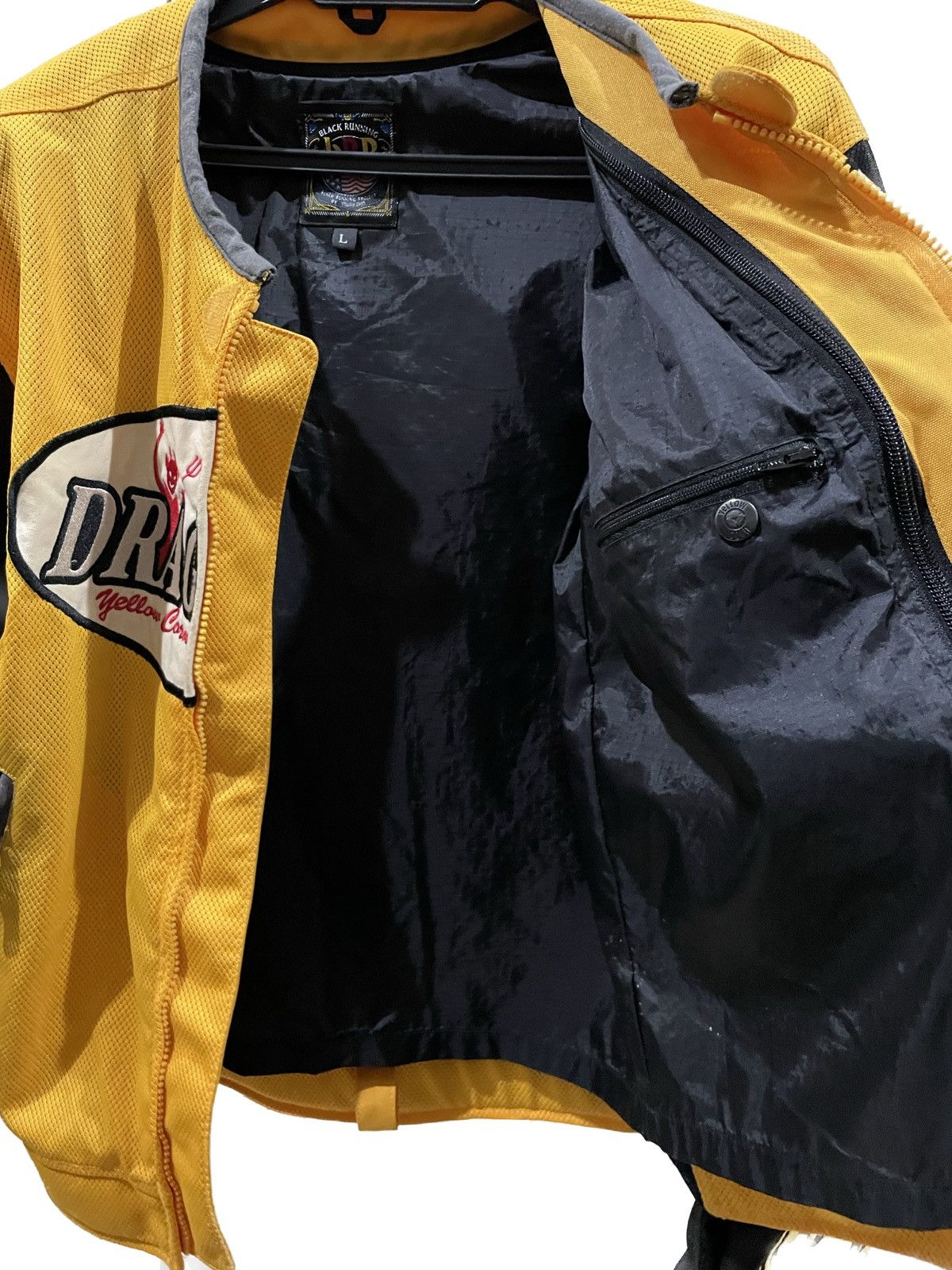 YELLOW CORN Yellow Corn Dragster Racing Jacket 🔥RARE Hell Design Size L / US 10 / IT 46 - 15 Thumbnail