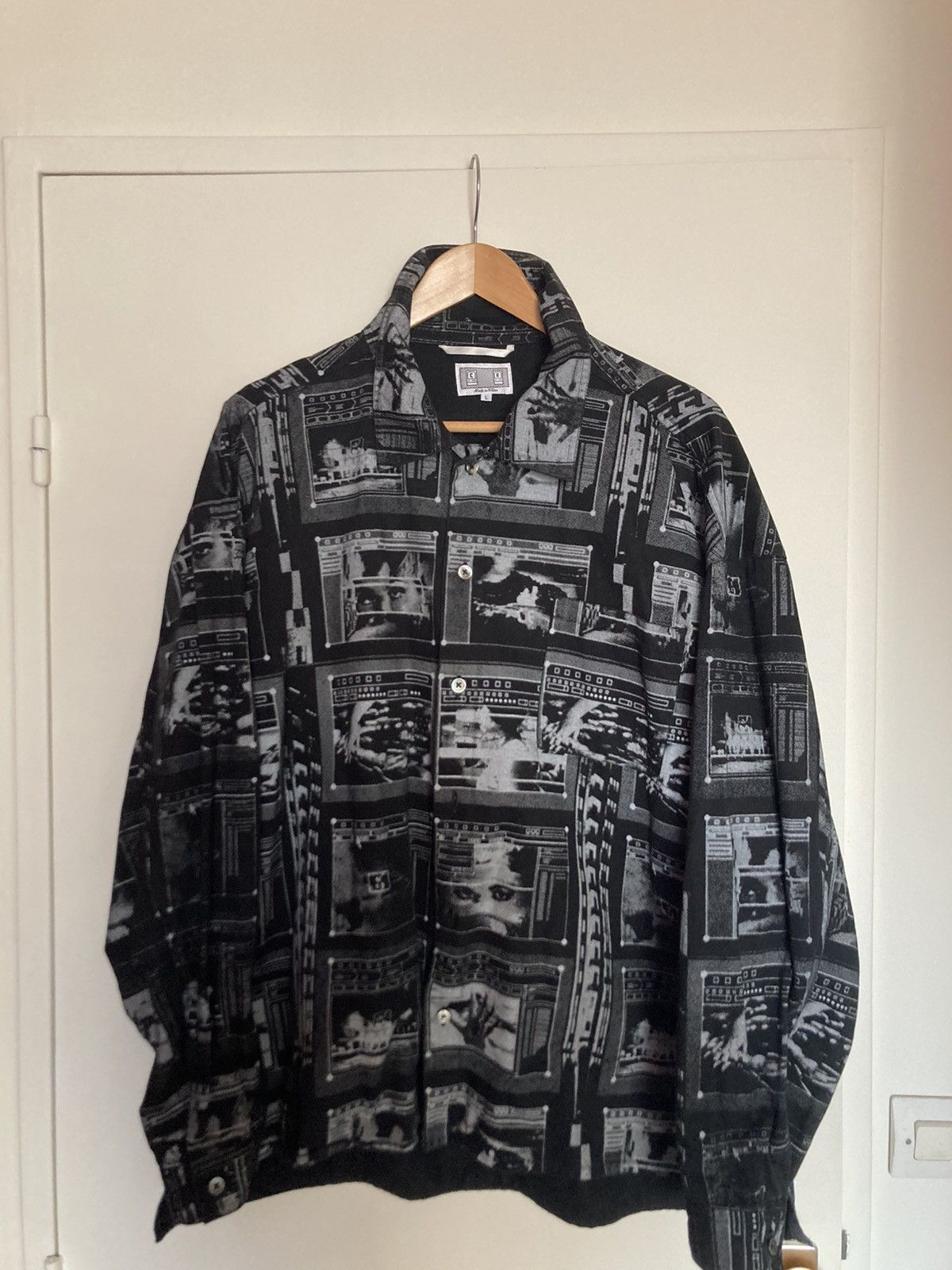 image of Cav Empt Frame Jacket in Black, Men's (Size Large)