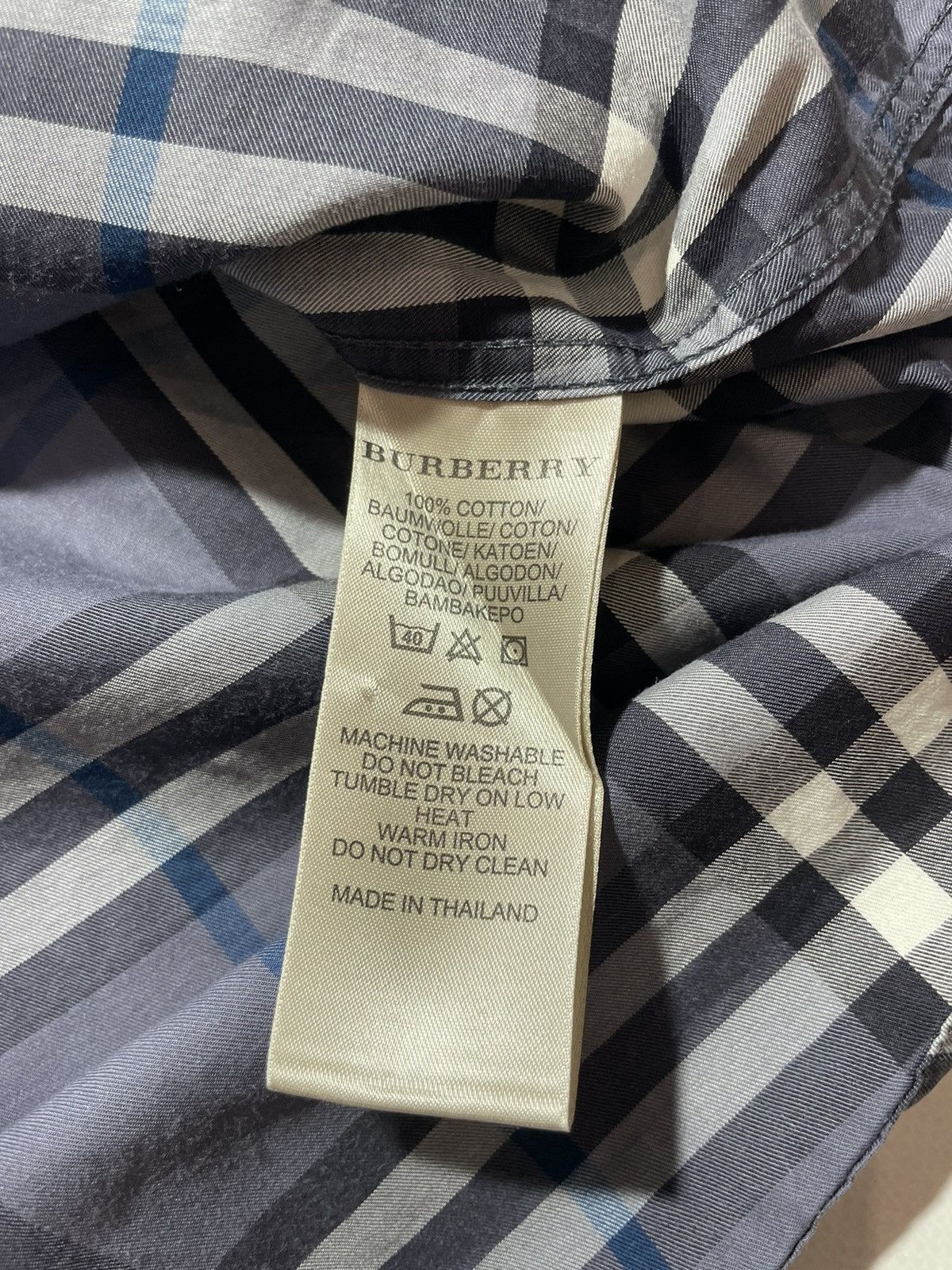 Burberry Burberry Brit Plaid Shirt Size US M / EU 48-50 / 2 - 13 Thumbnail