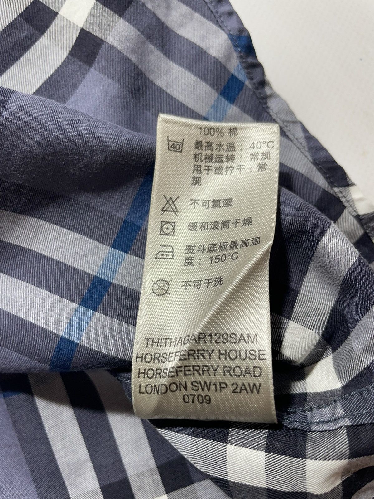 Burberry Burberry Brit Plaid Shirt Size US M / EU 48-50 / 2 - 14 Thumbnail