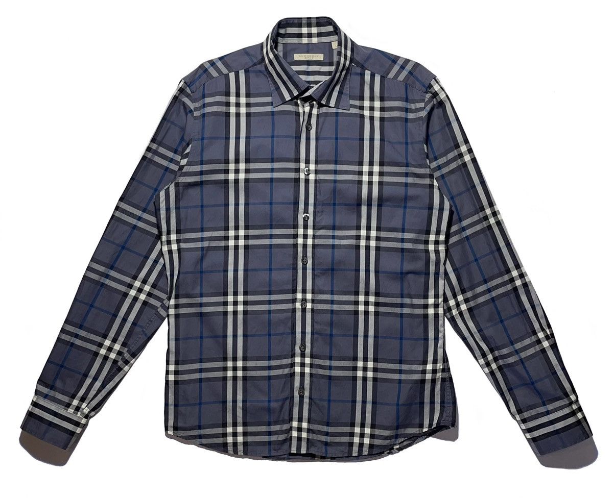 Burberry Burberry Brit Plaid Shirt Size US M / EU 48-50 / 2 - 1 Thumbnail