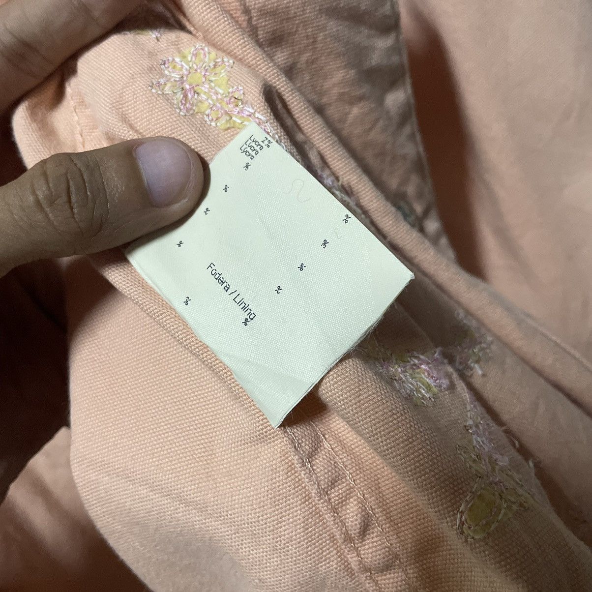 Fendi 💥 FENDI JEANS FLORAL EMBROIDERY TRUCKER JACKET Size M / US 6-8 / IT 42-44 - 14 Thumbnail